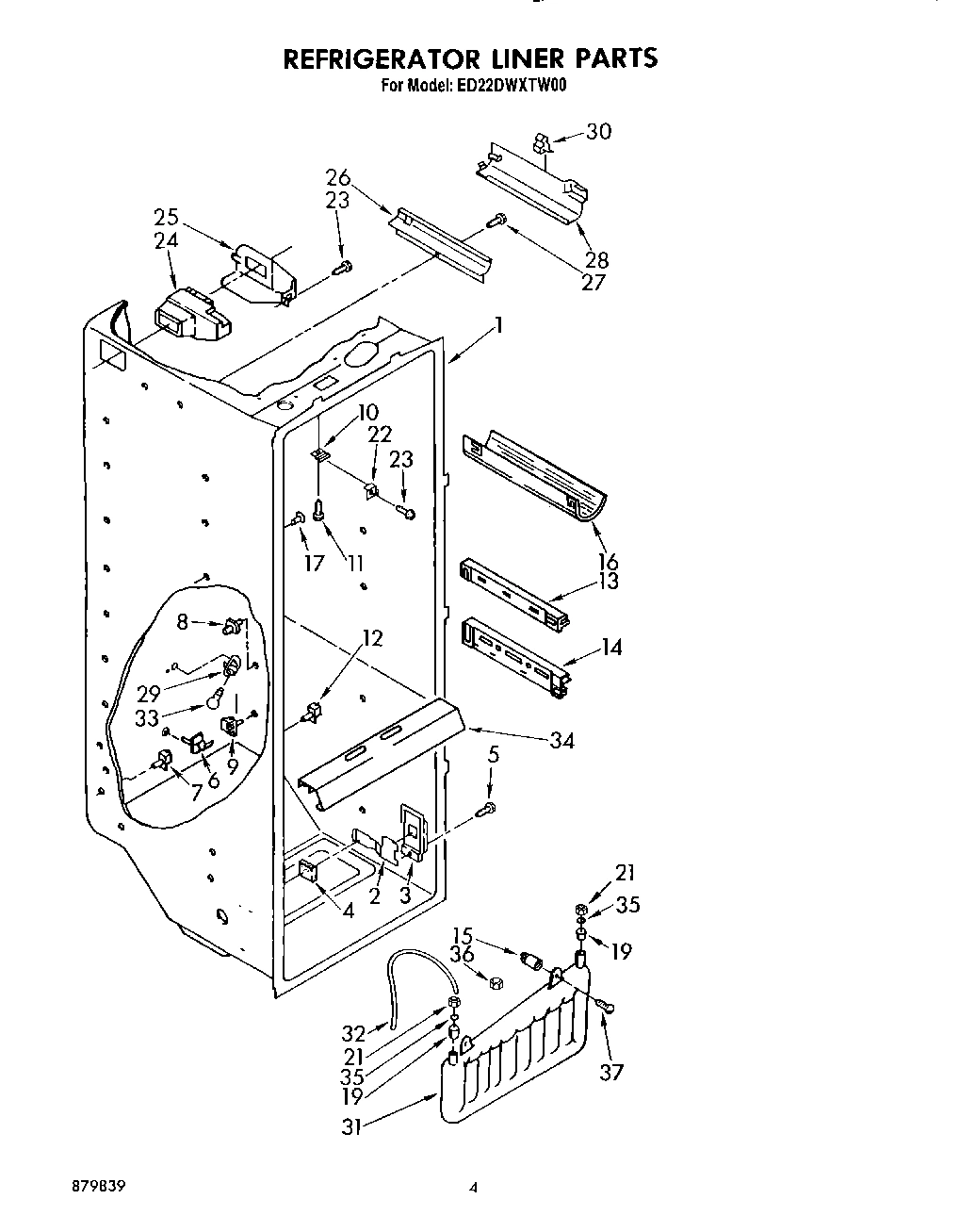 03 - REFRIGERATOR LINER