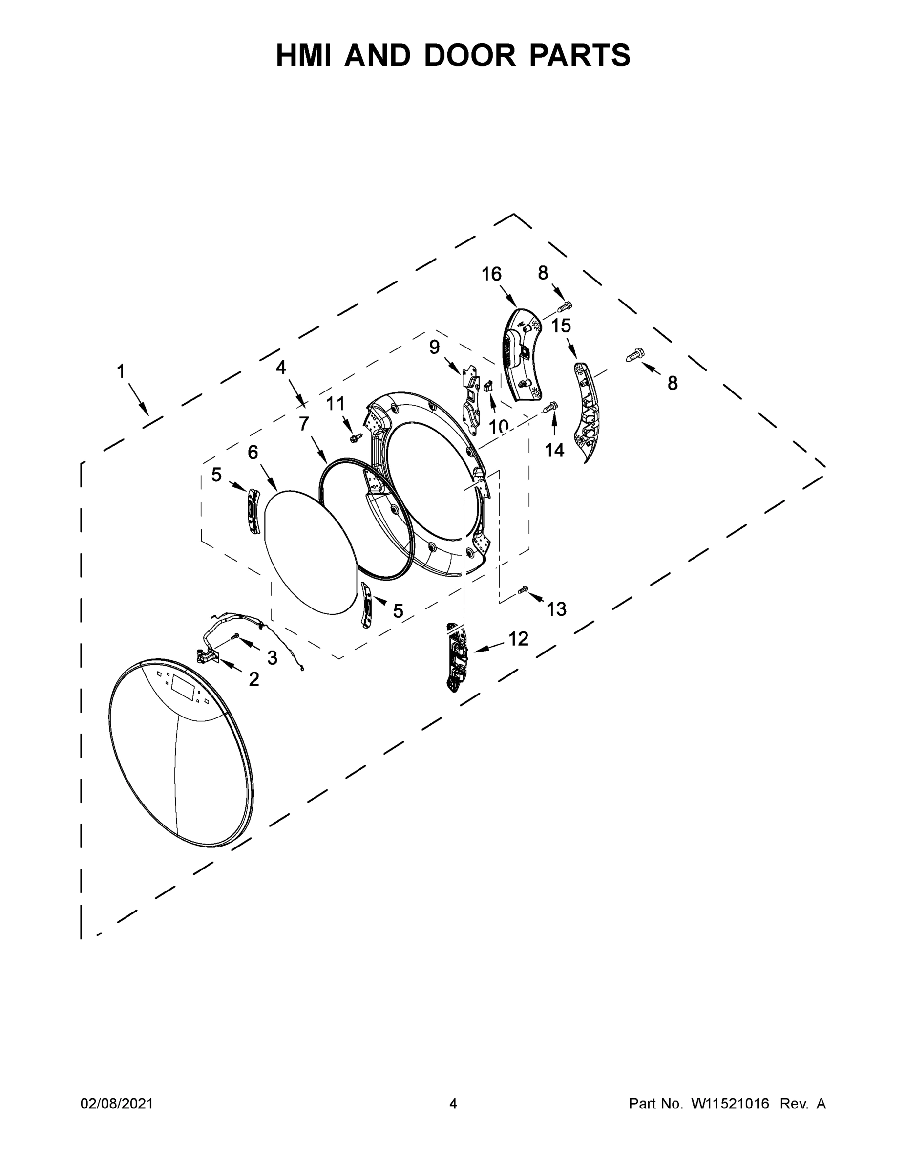 03 - HMI AND DOOR PARTS