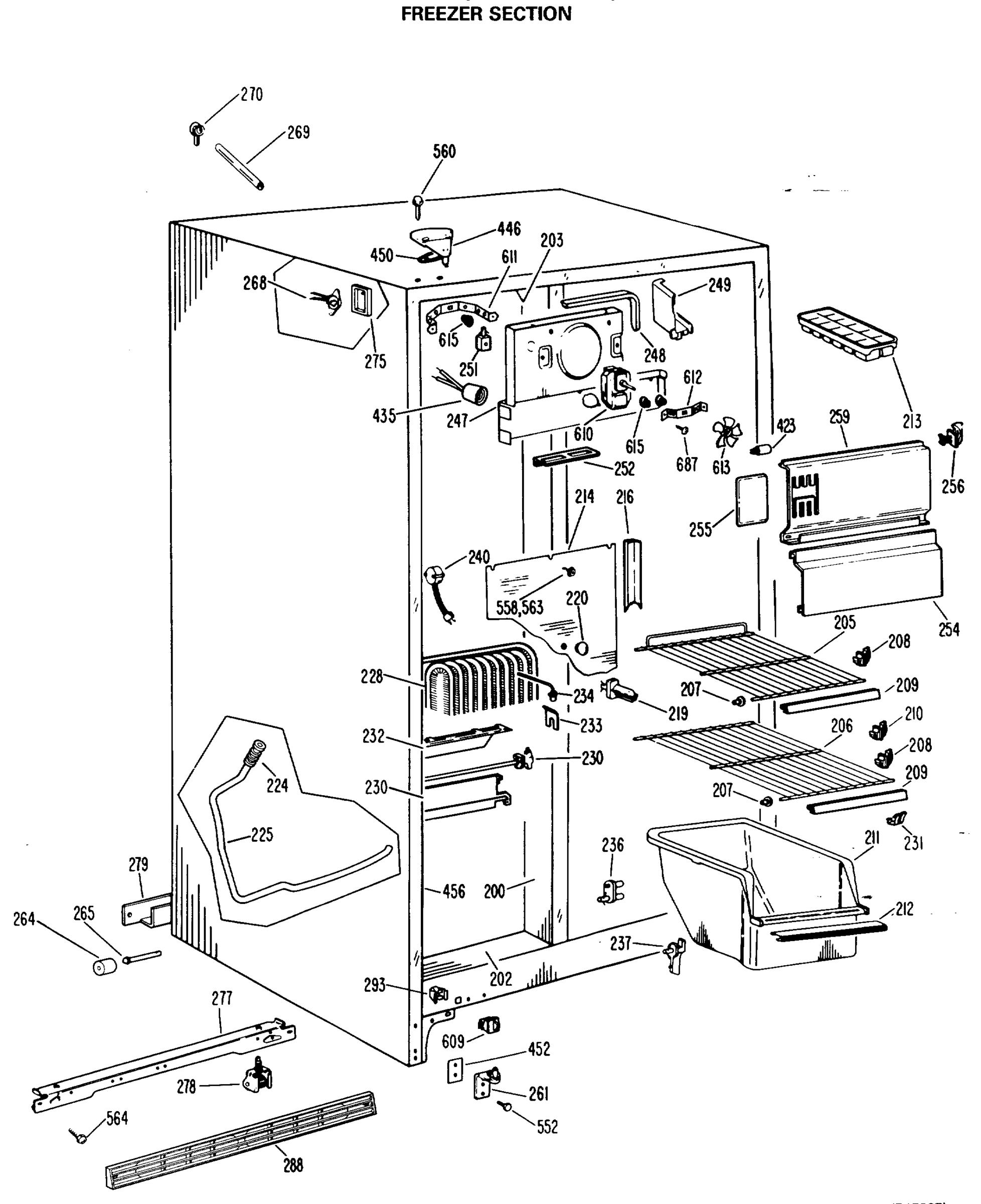 FREEZER SECTION