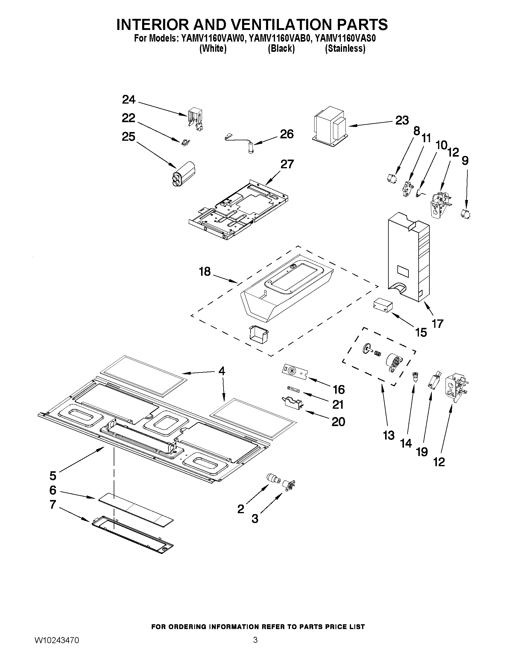 03 - INTERIOR AND VENTILATION PARTS