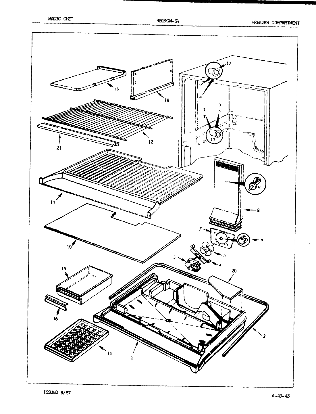 01 - FREEZER COMPARTMENT