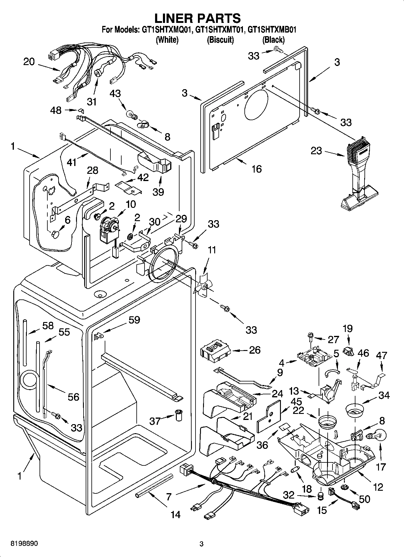 02 - LINER PARTS