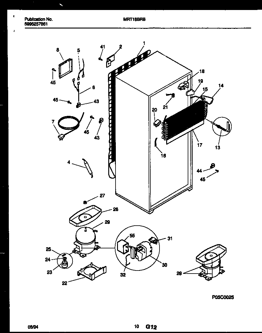 06 - SYSTEM AND AUTOMATIC DEFROST PARTS
