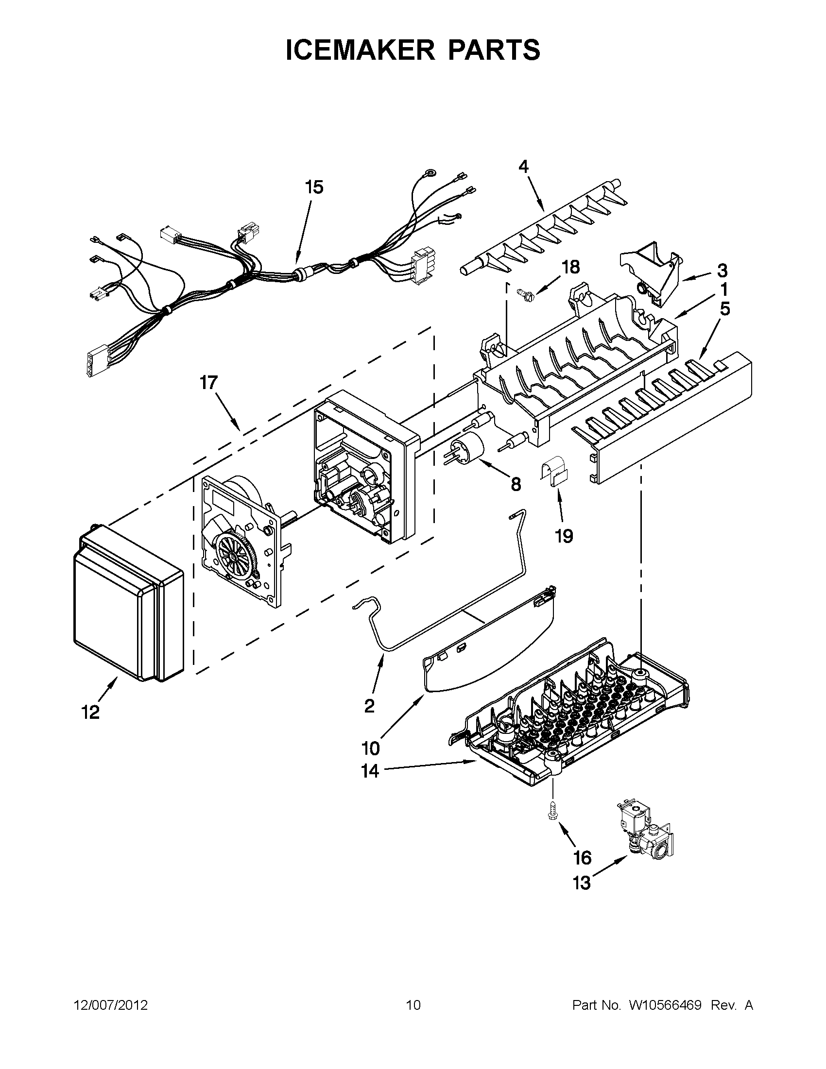 05 - ICEMAKER PARTS