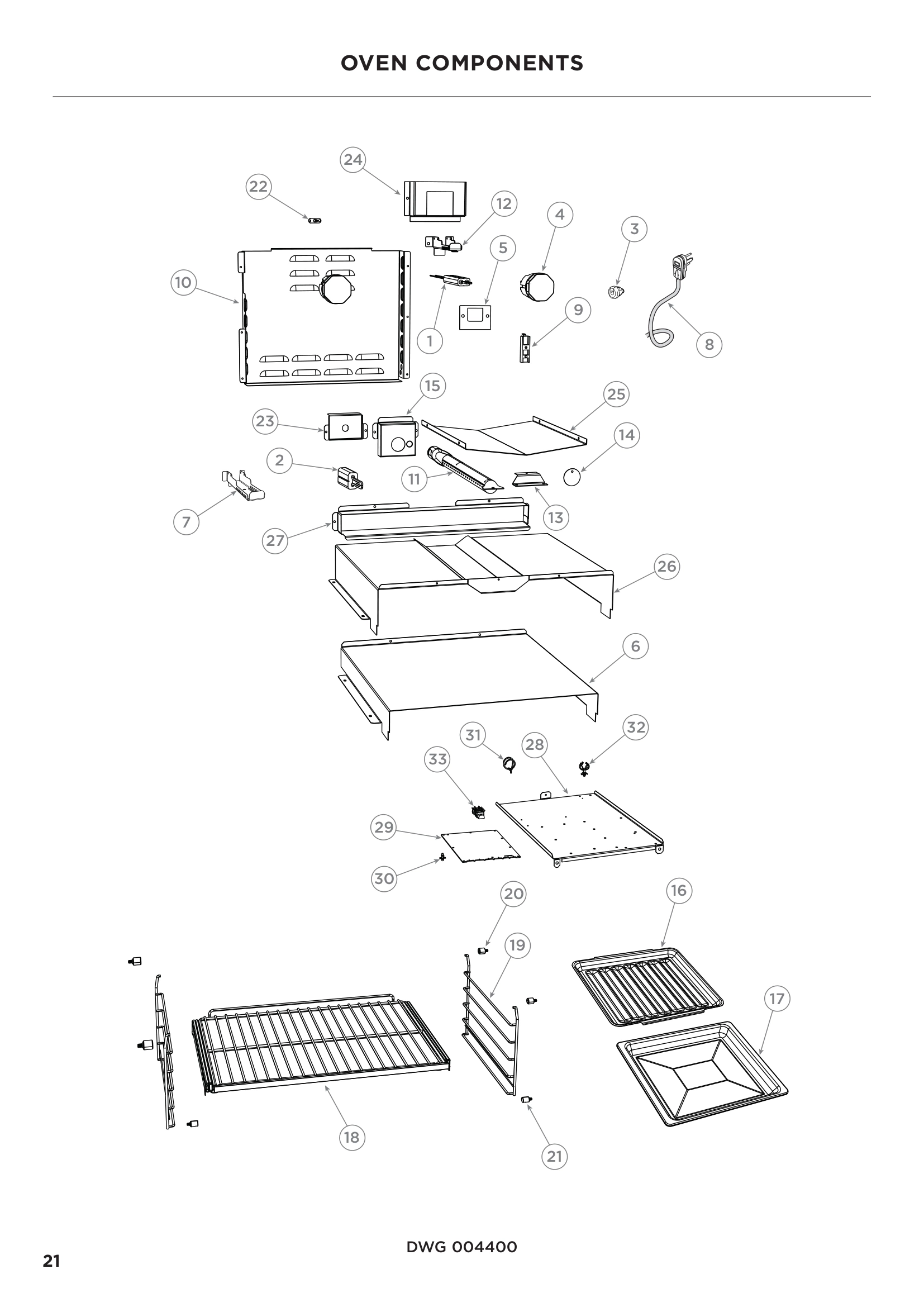 OVEN COMPONENTS
