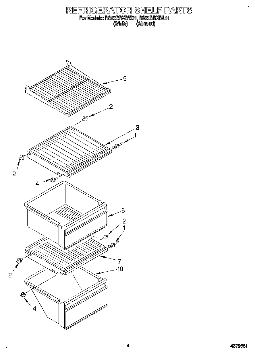 03 - REFRIGERATOR SHELF