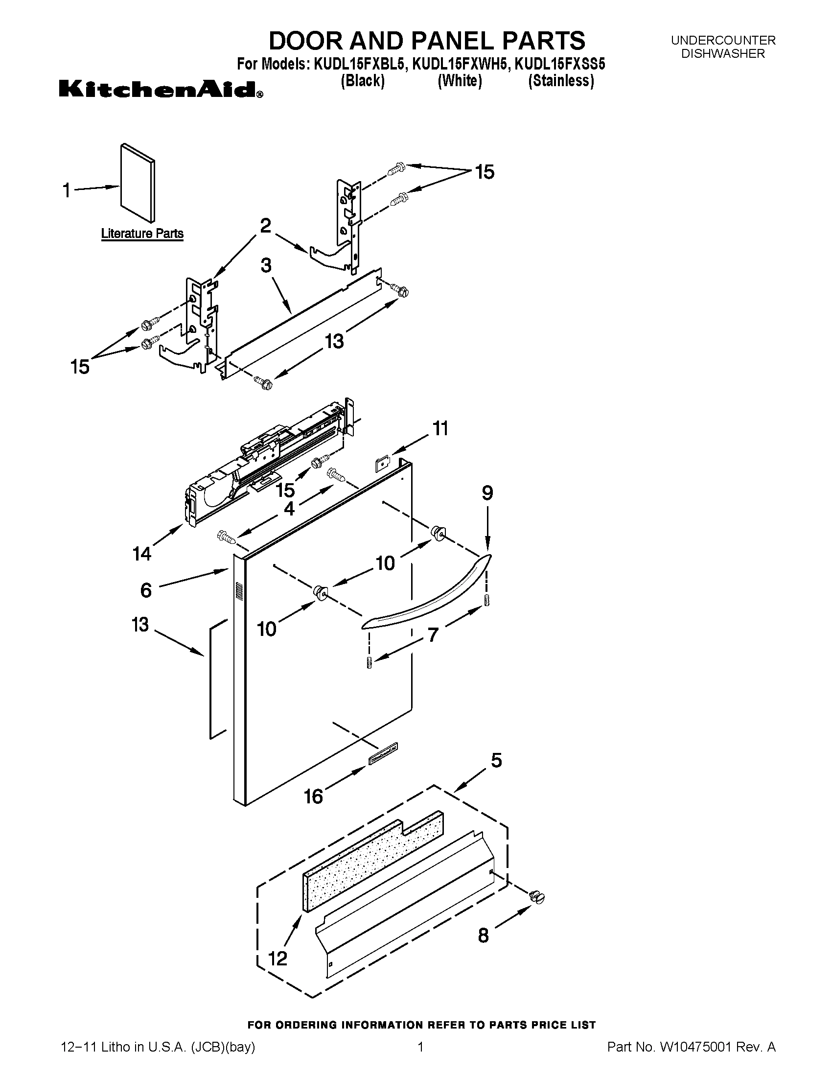 01 - DOOR AND PANEL PARTS