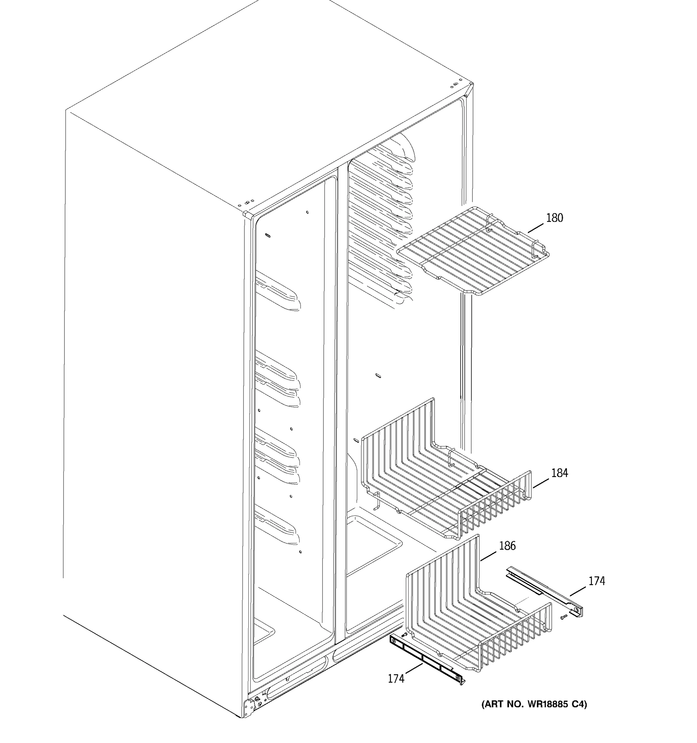 FREEZER SHELVES