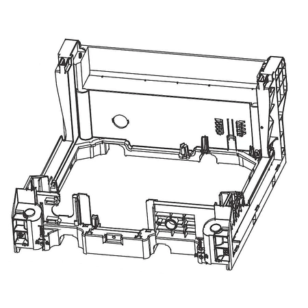 5304519247 Frigidaire Base Assembly