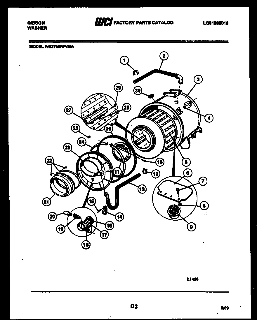 04 - TUB AND COMPONENTS
