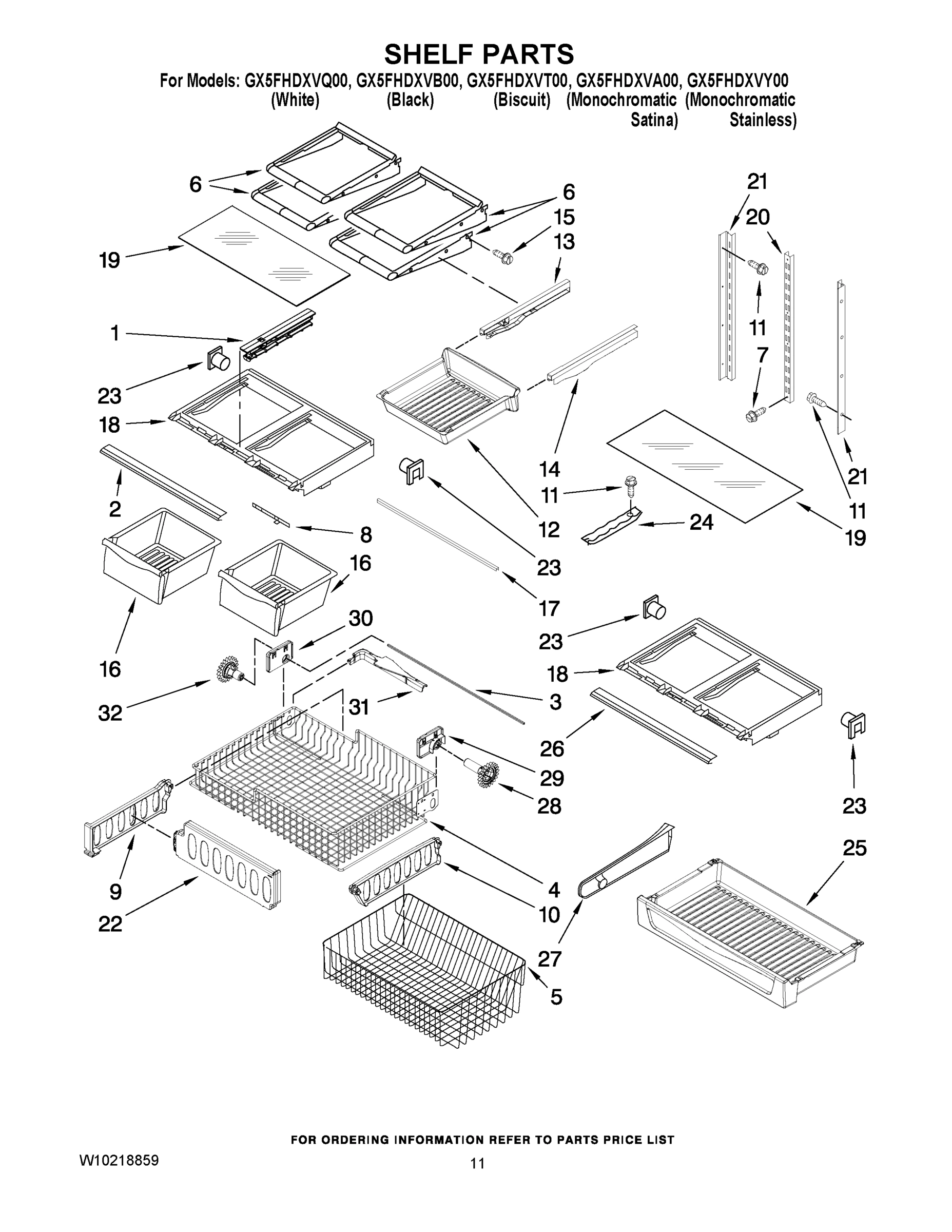 07 - SHELF PARTS
