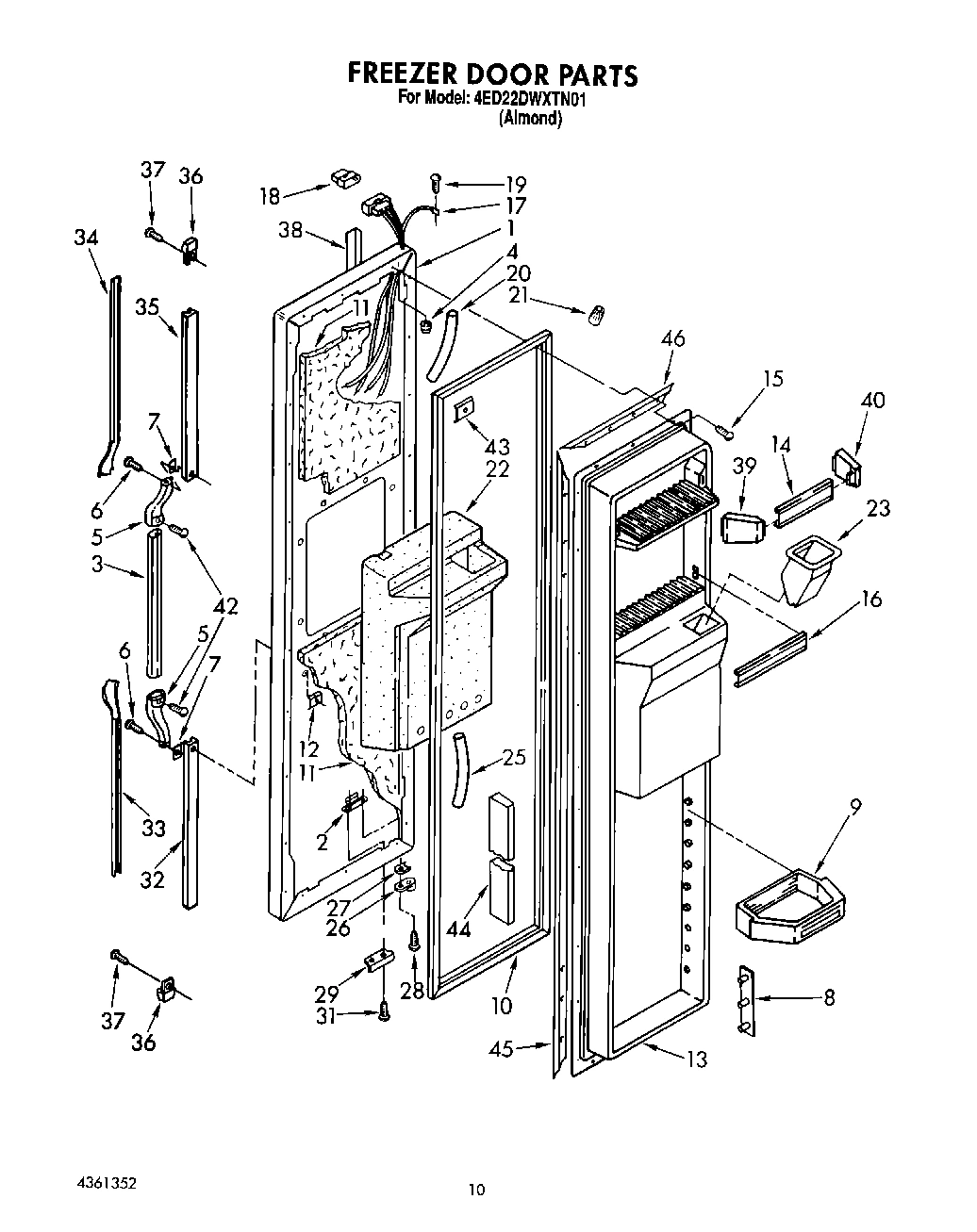 08 - FREEZER DOOR