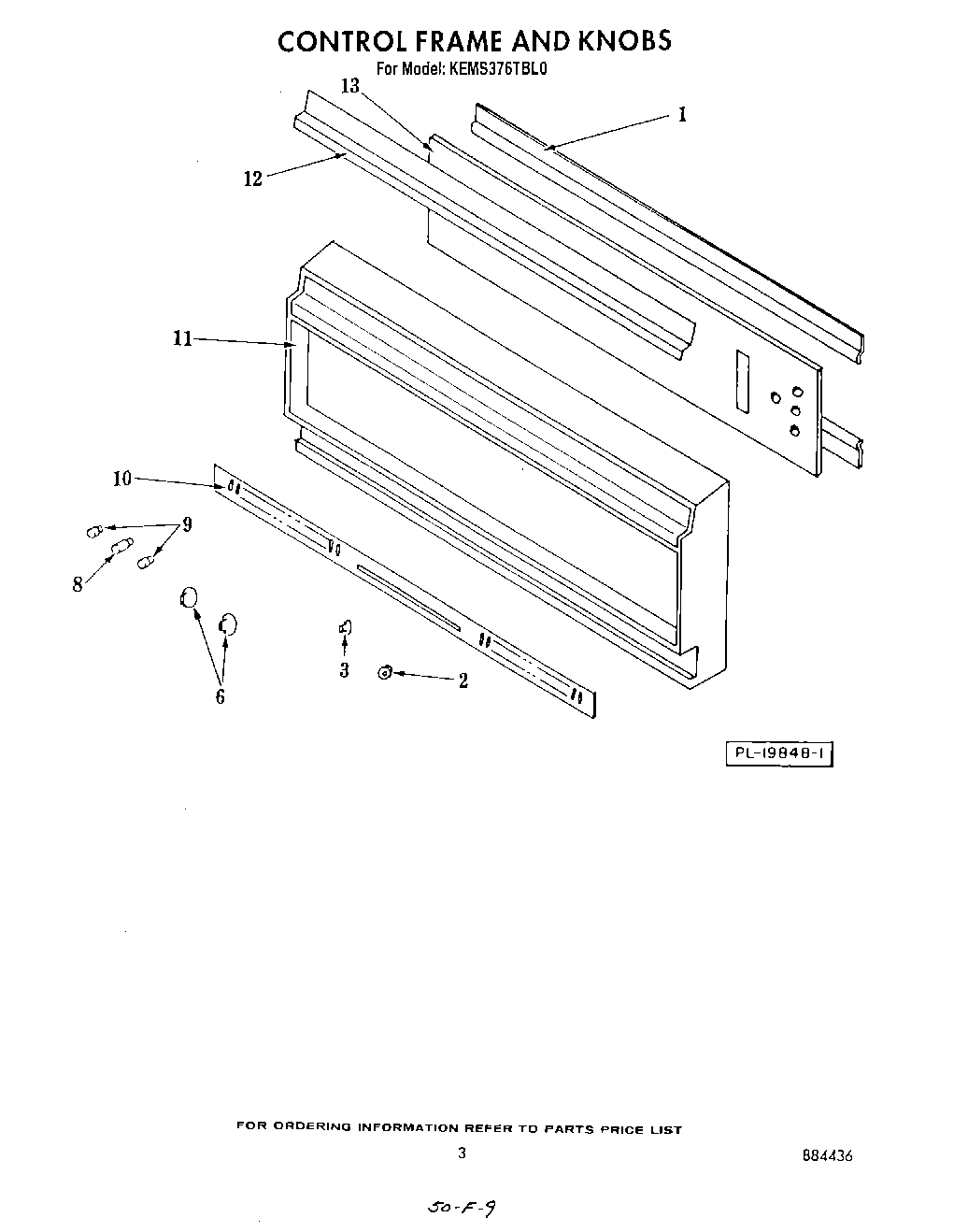 03 - CONTROL FRAME AND KNOBS