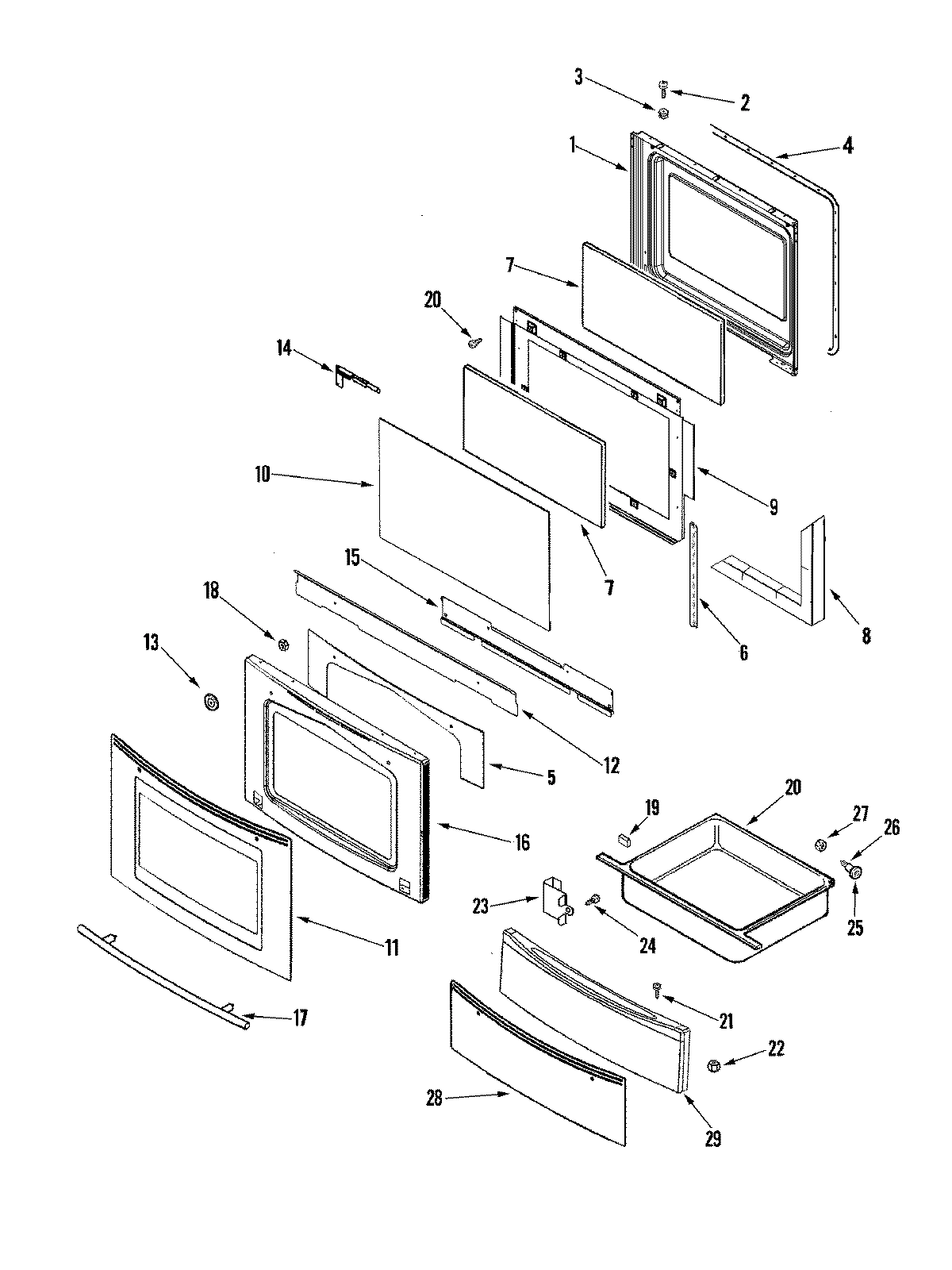 04 - DOOR/DRAWER (SER PRE 11)