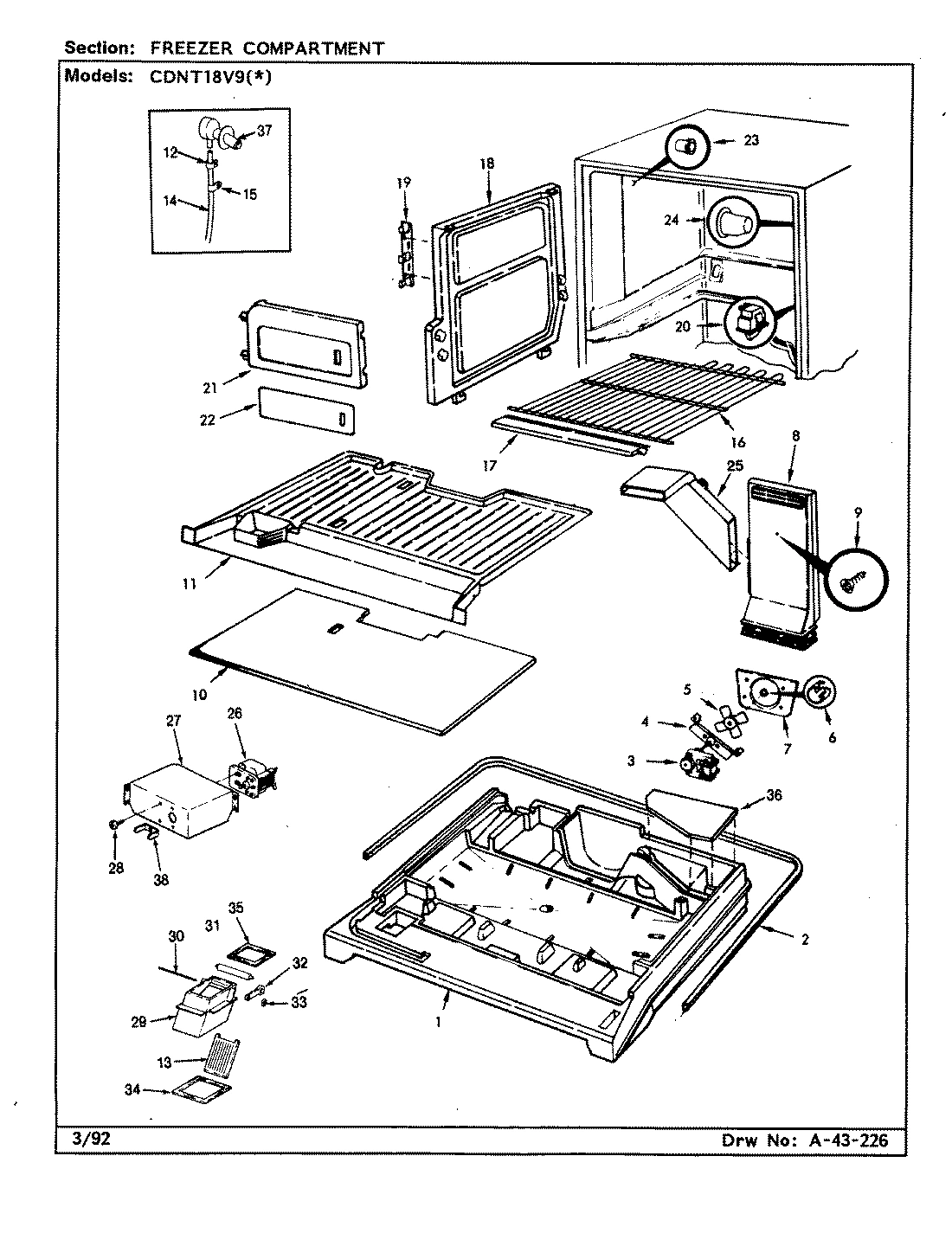 01 - FREEZER COMPARTMENT