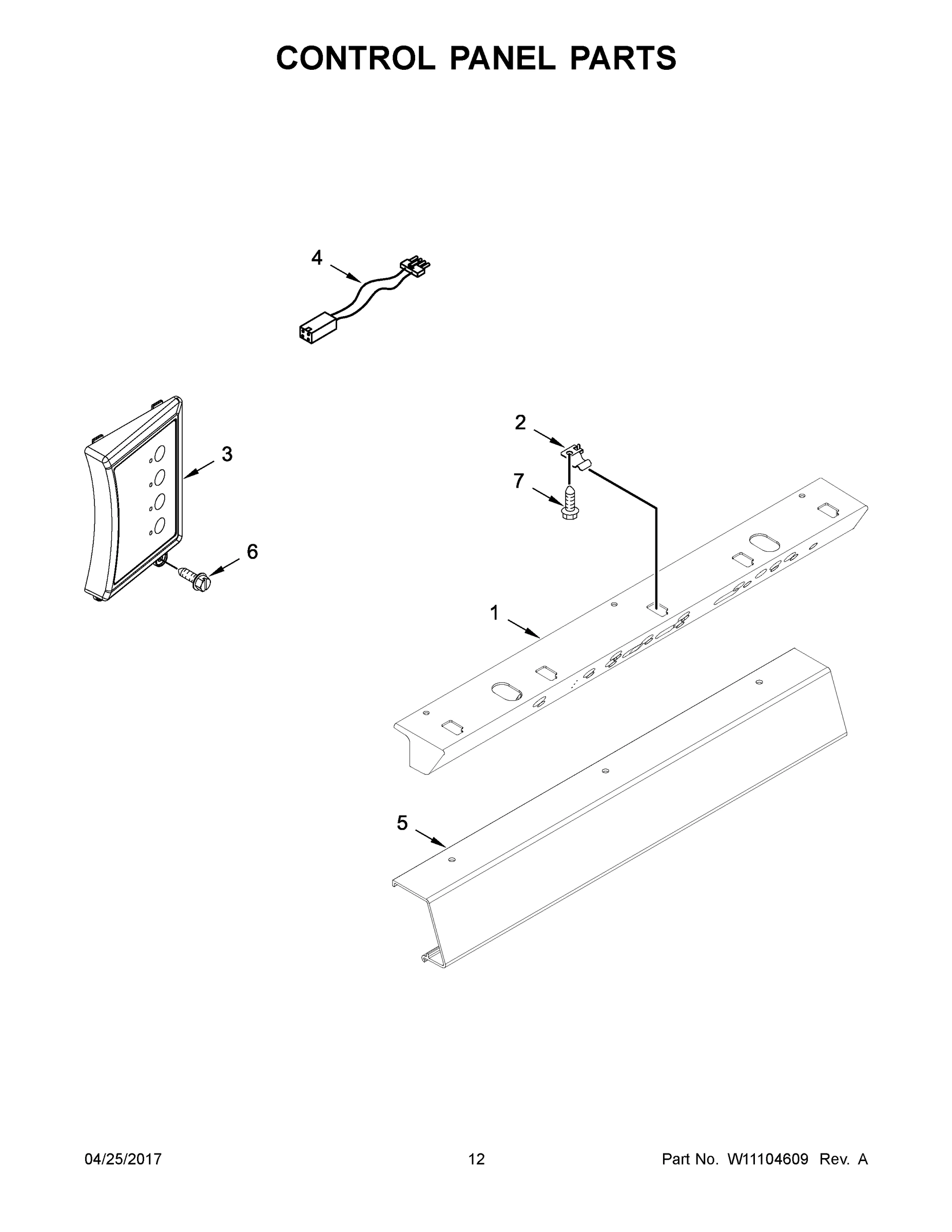 07 - CONTROL PANEL PARTS