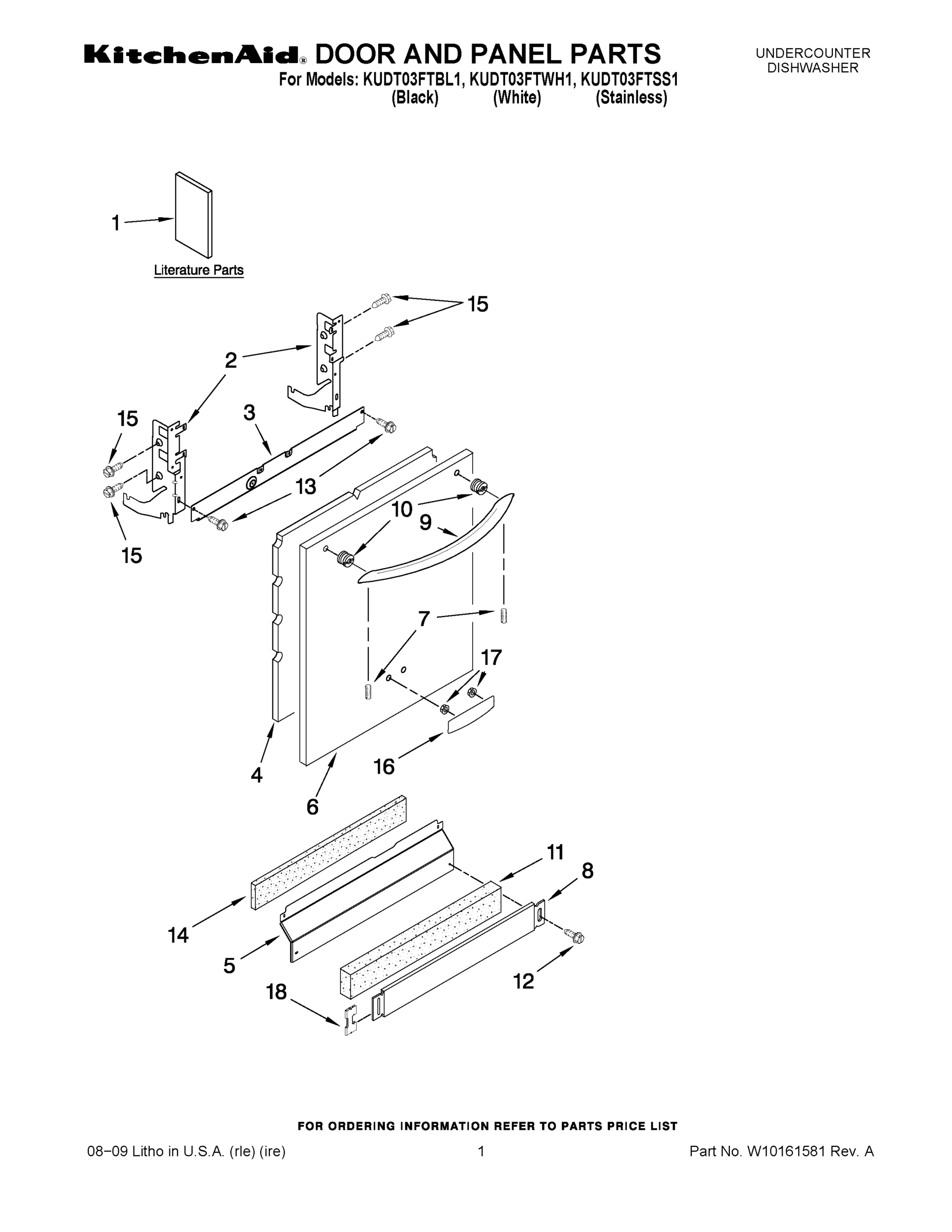 01 - DOOR AND PANEL PARTS