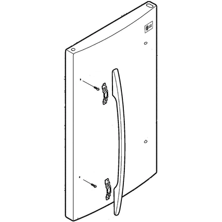 5433JJ0016N LG Refrigerator Door Foam Assembl