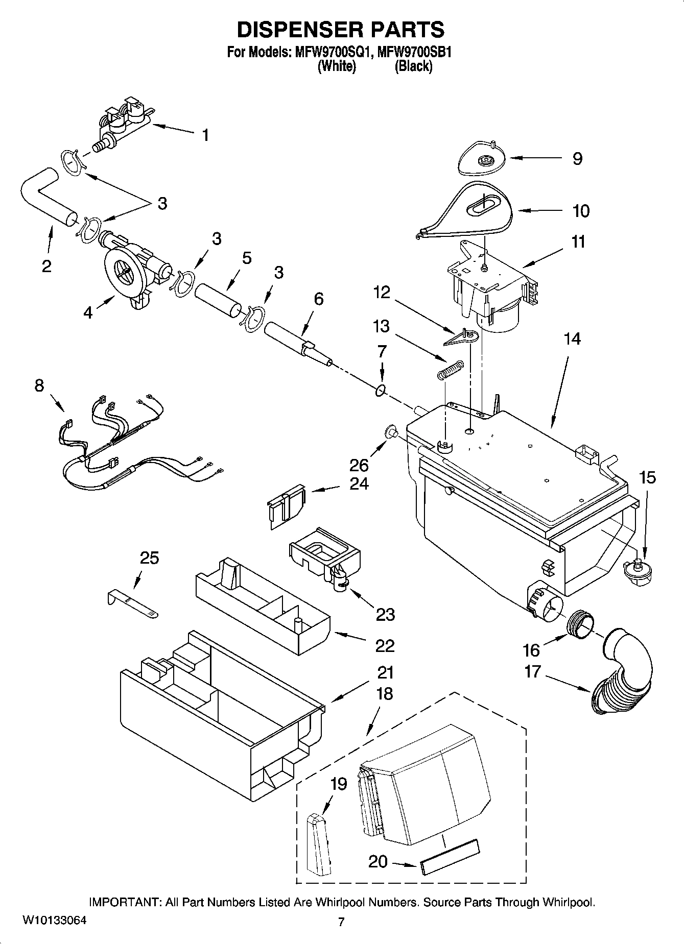 04 - DISPENSER PARTS