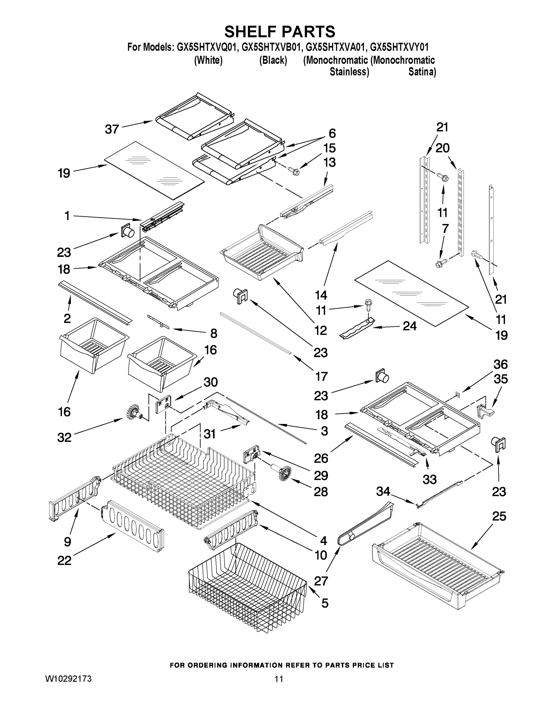 07 - SHELF PARTS