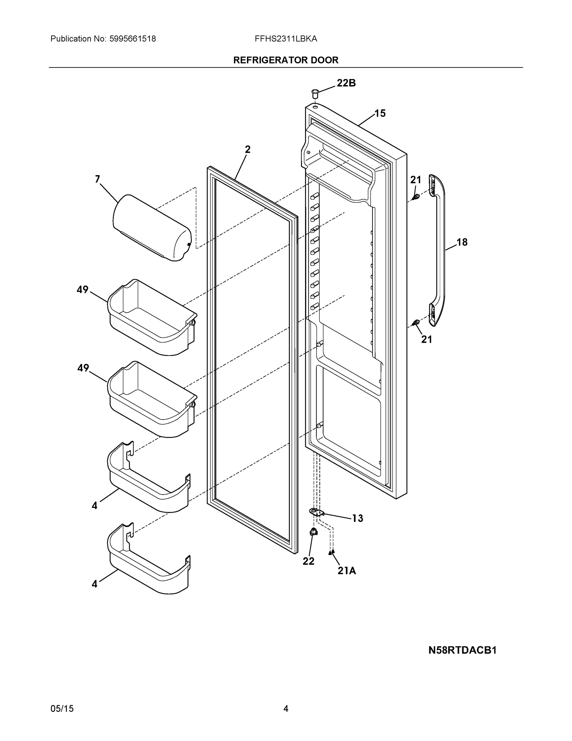 03 - REFRIGERATOR DOOR