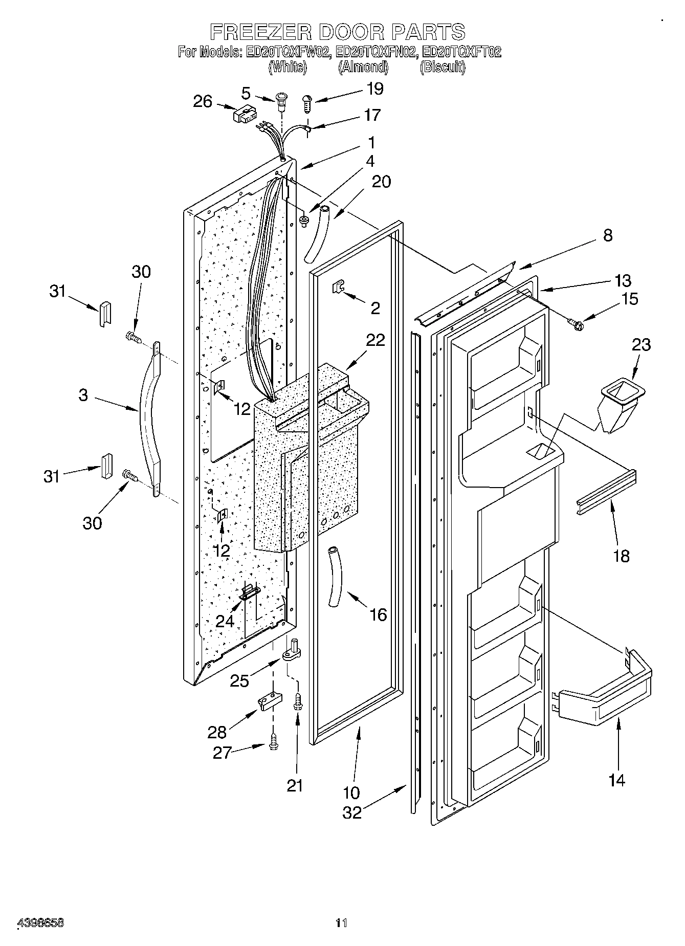 07 - FREEZER DOOR