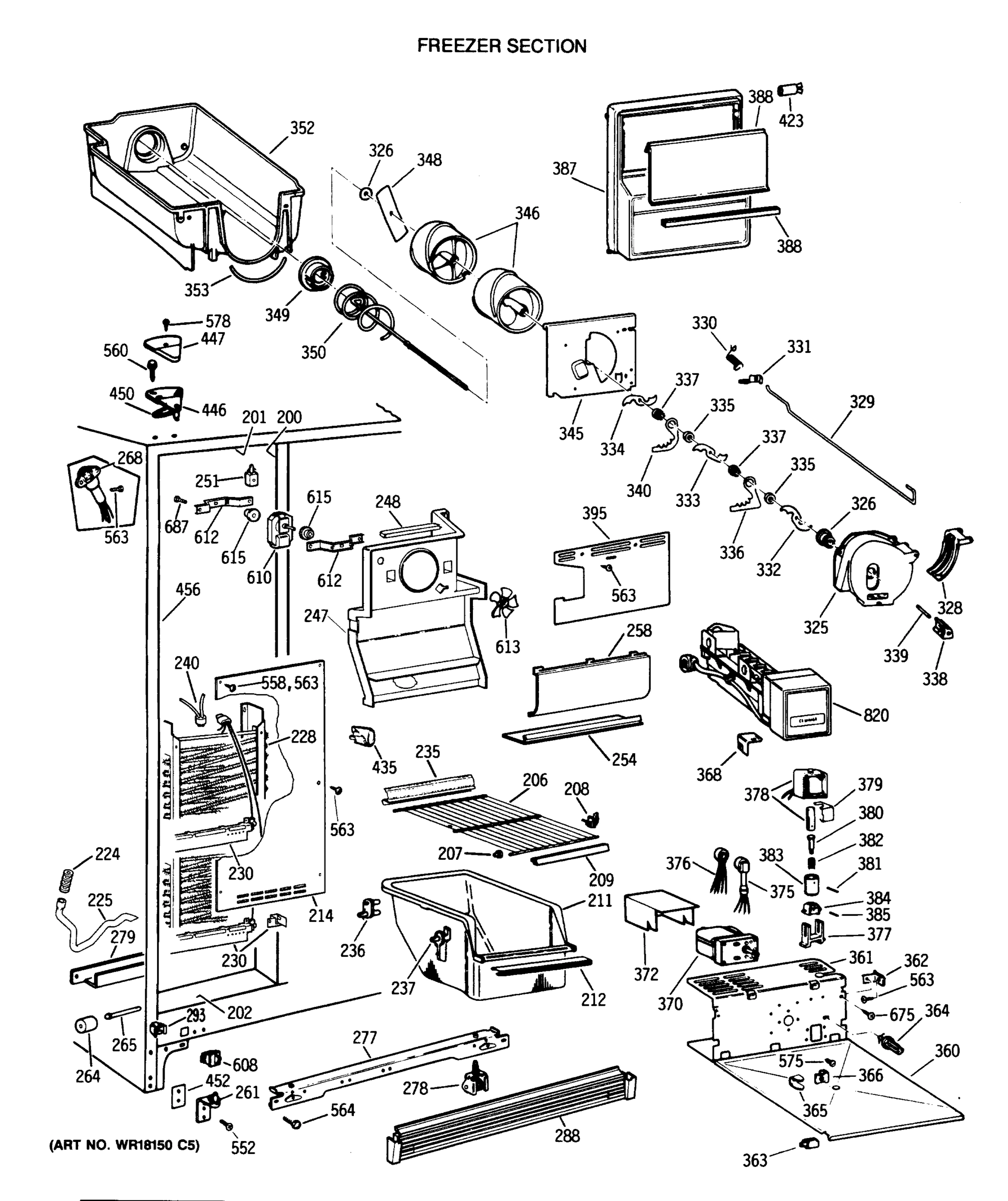 FREEZER SECTION