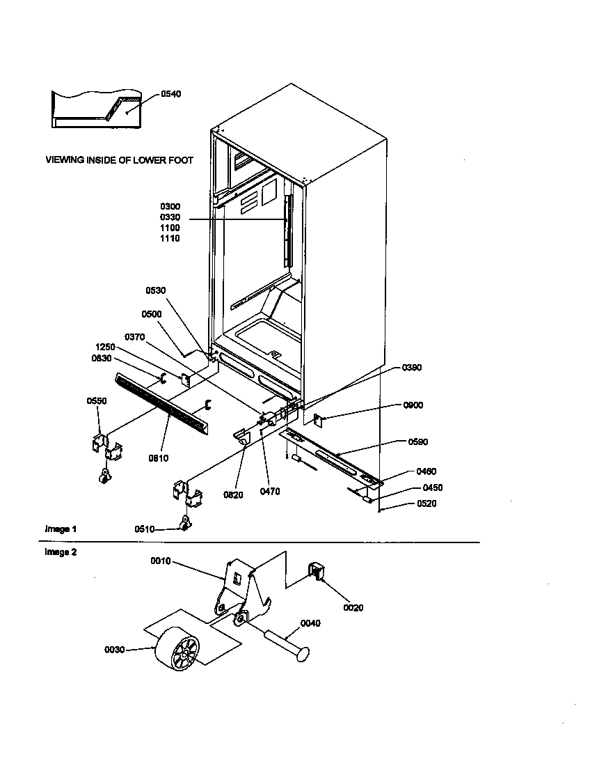 07 - LADDERS, LOWER CABINET AND ROLLERS