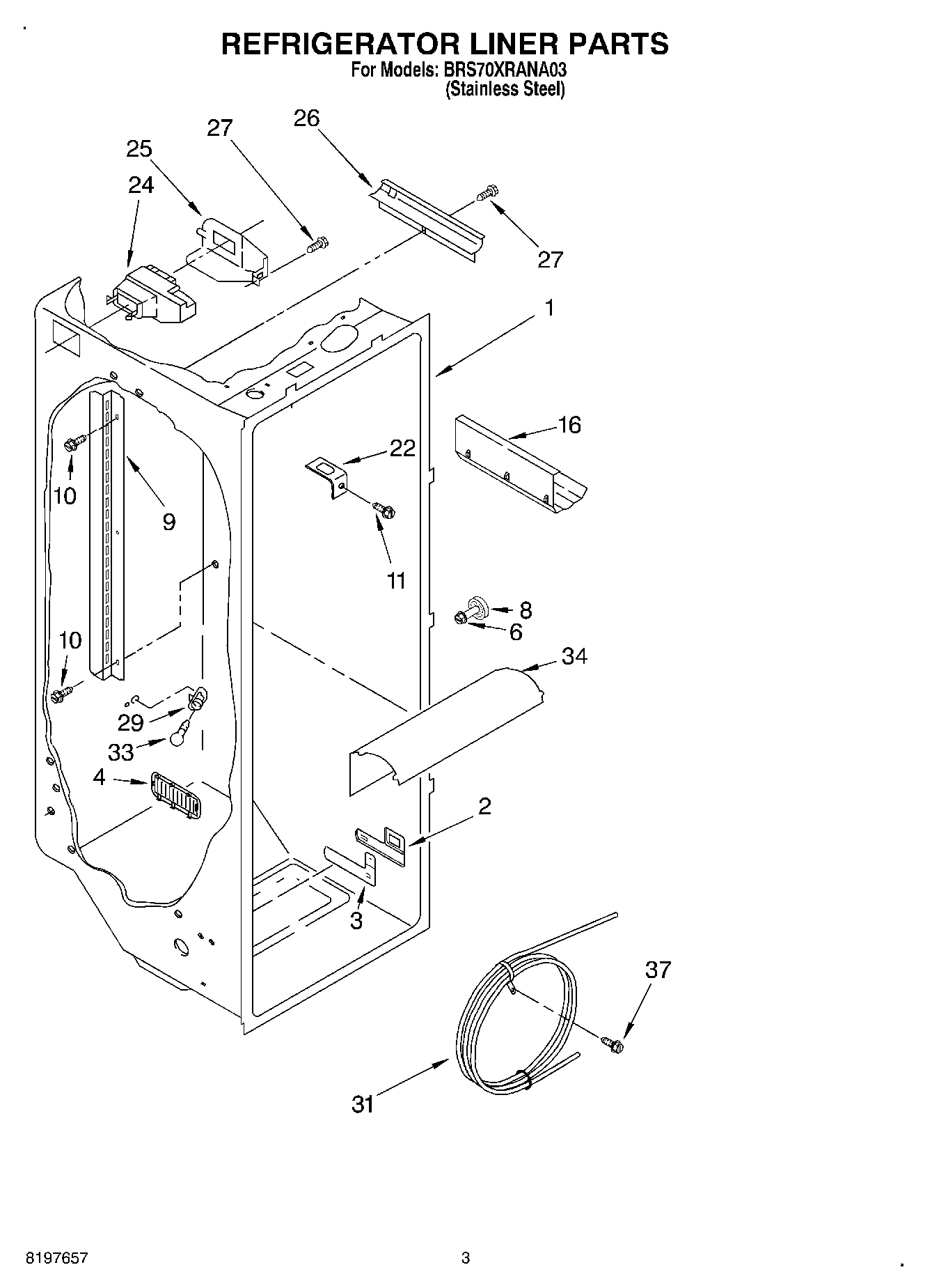 02 - REFRIGERATOR LINER