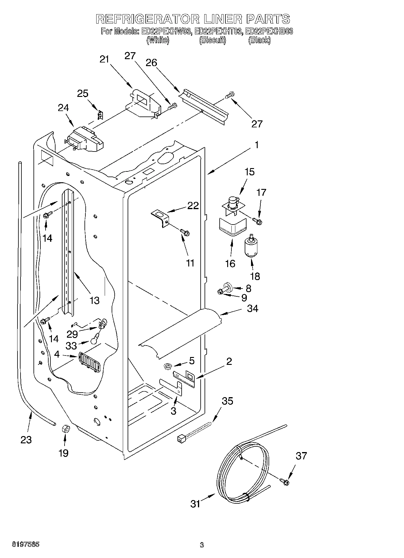 02 - REFRIGERATOR LINER