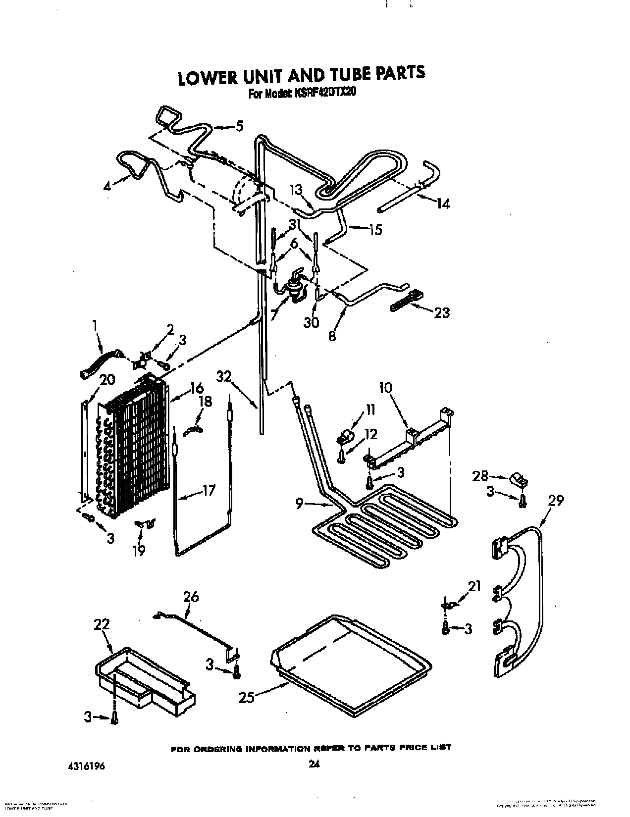 15 - LOWER UNIT AND TUBE