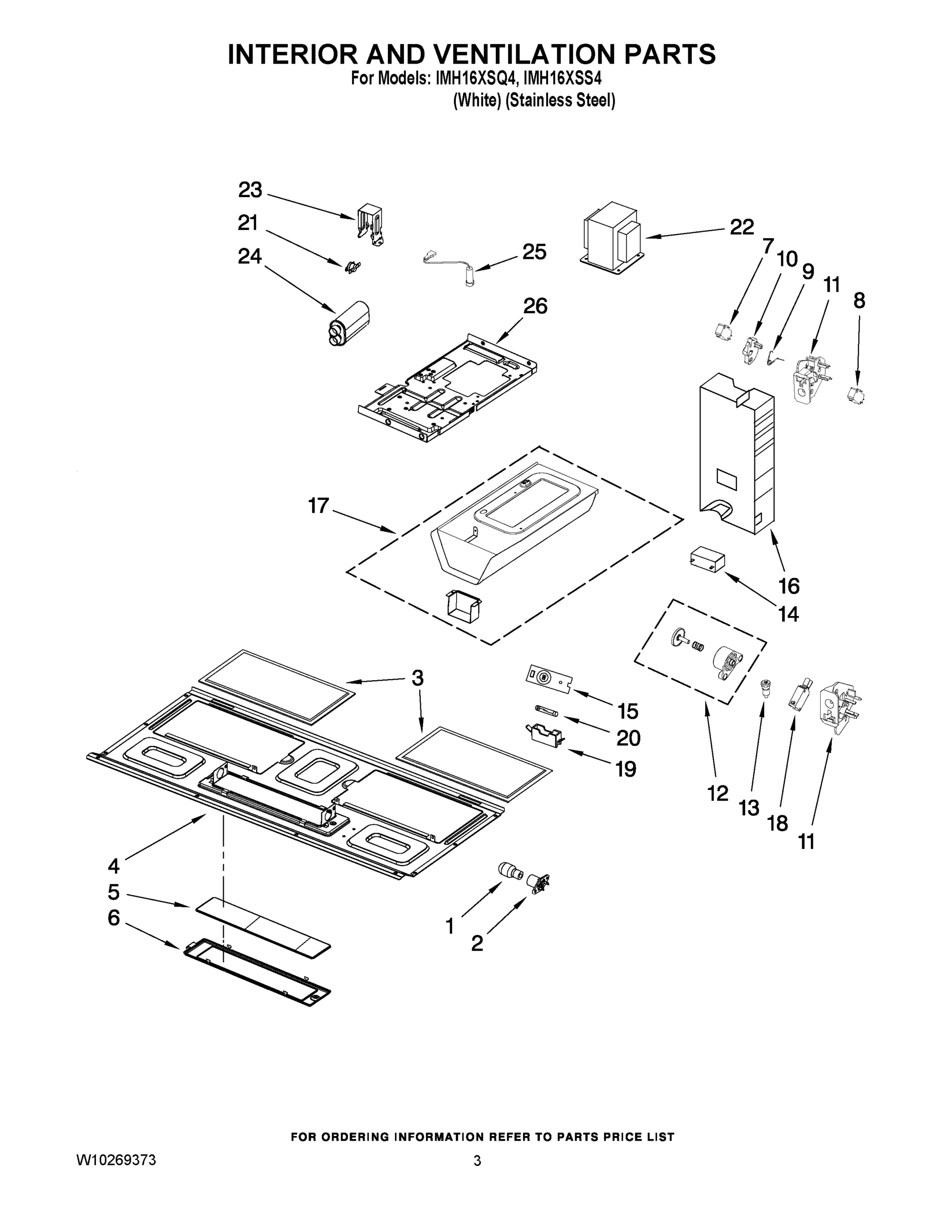 03 - INTERIOR AND VENTILATION PARTS