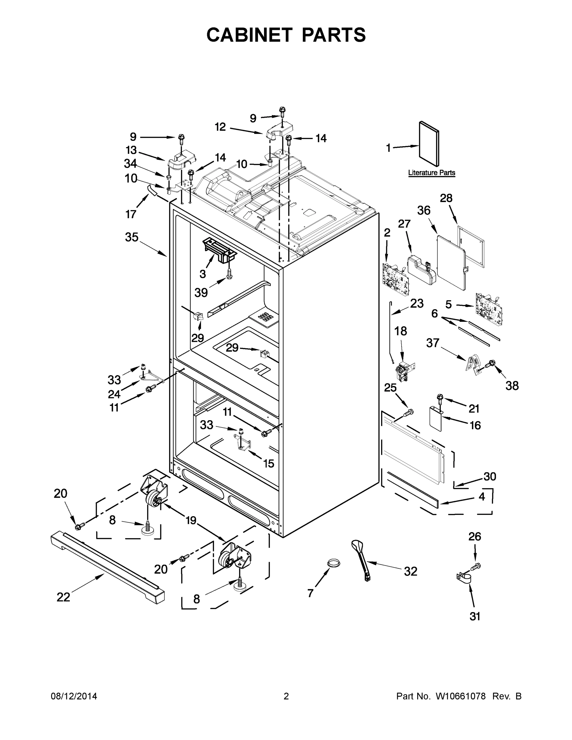 02 - CABINET PARTS