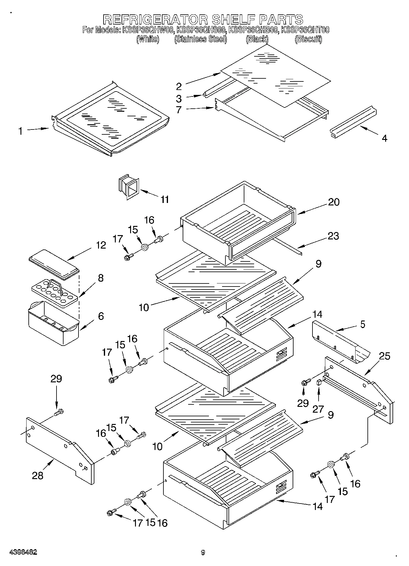 07 - REFRIGERATOR SHELF