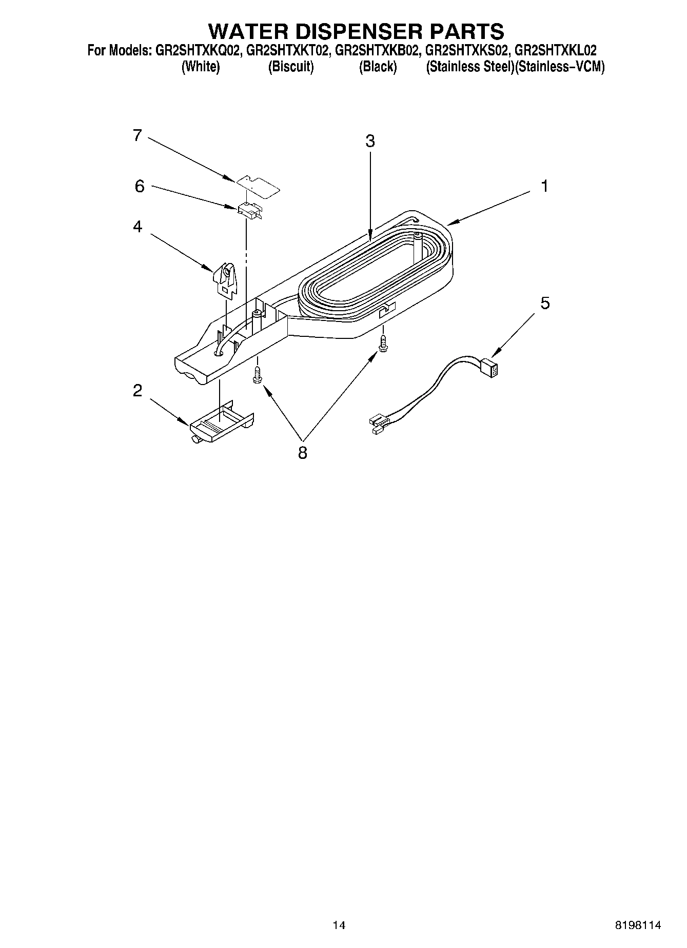 08 - WATER DISPENSER, OPTIONAL