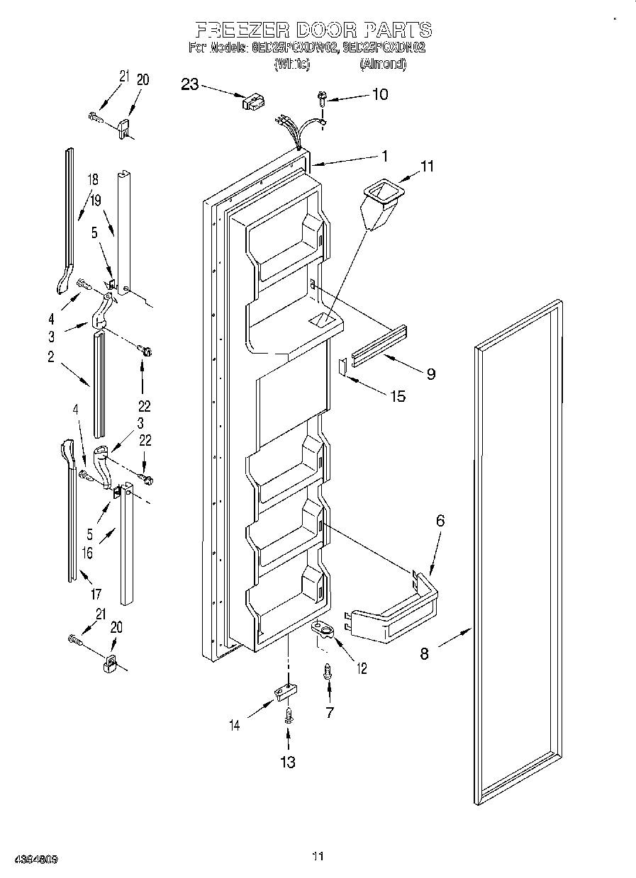 07 - FREEZER DOOR