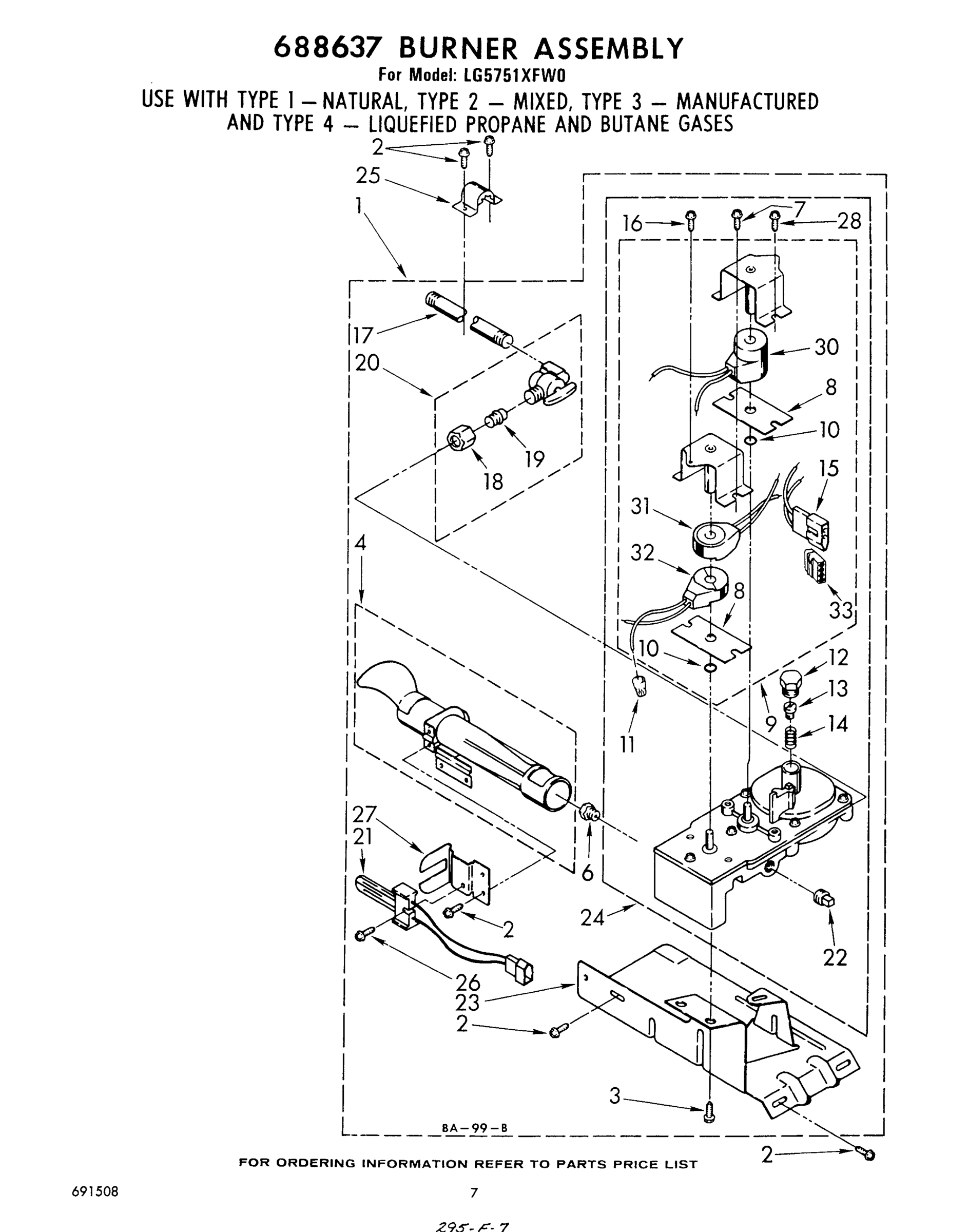 05 - 688637 BURNER