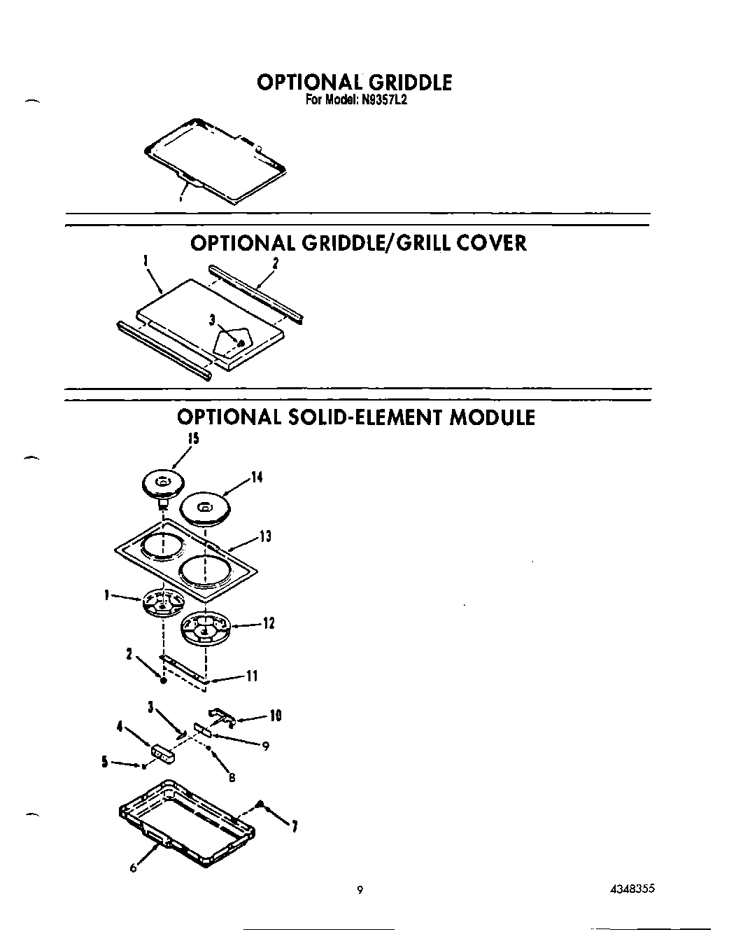 08 - OPTIONAL GRIDDLE , OPTIONAL GRIDDLE