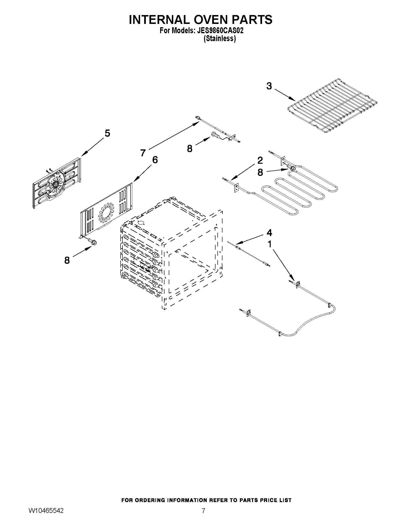 05 - INTERNAL OVEN PARTS