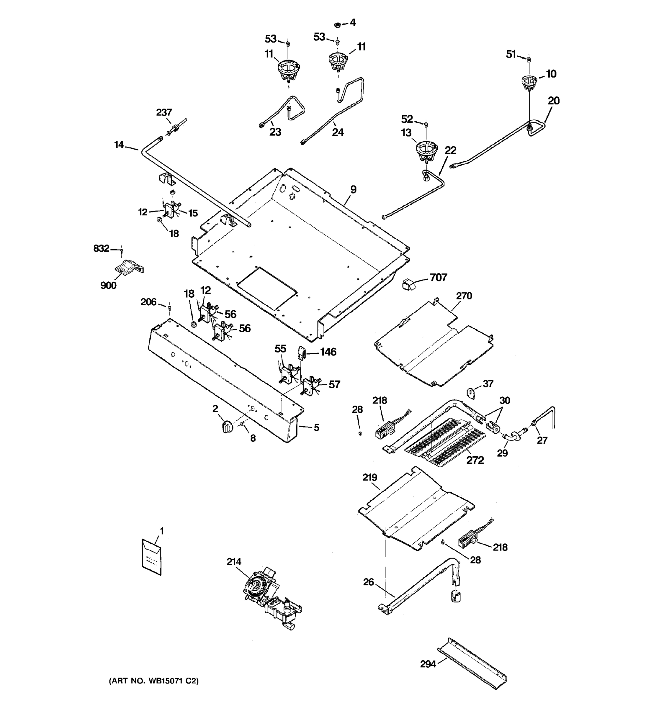 GAS & BURNER PARTS