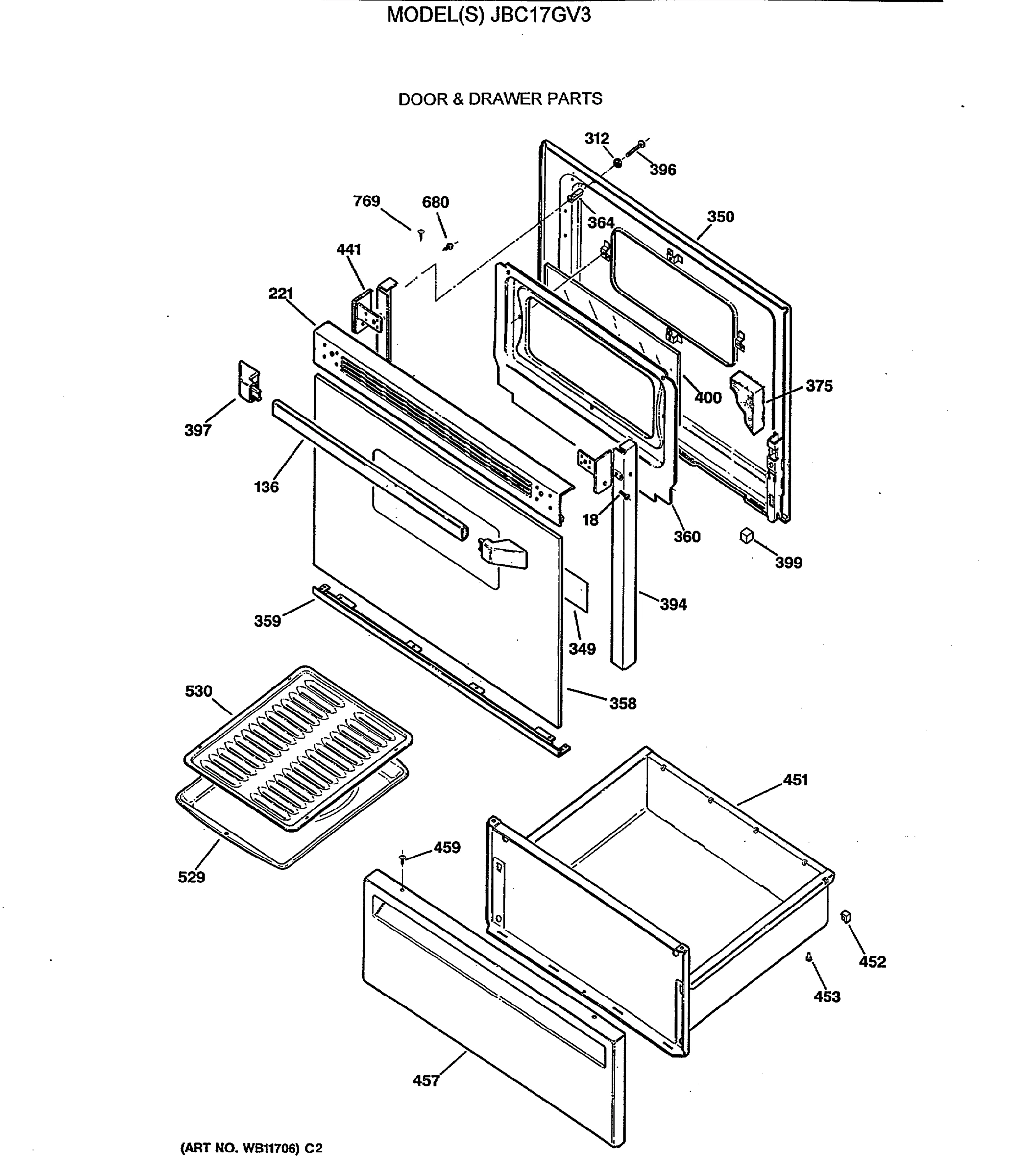 DOOR & DRAWER PARTS