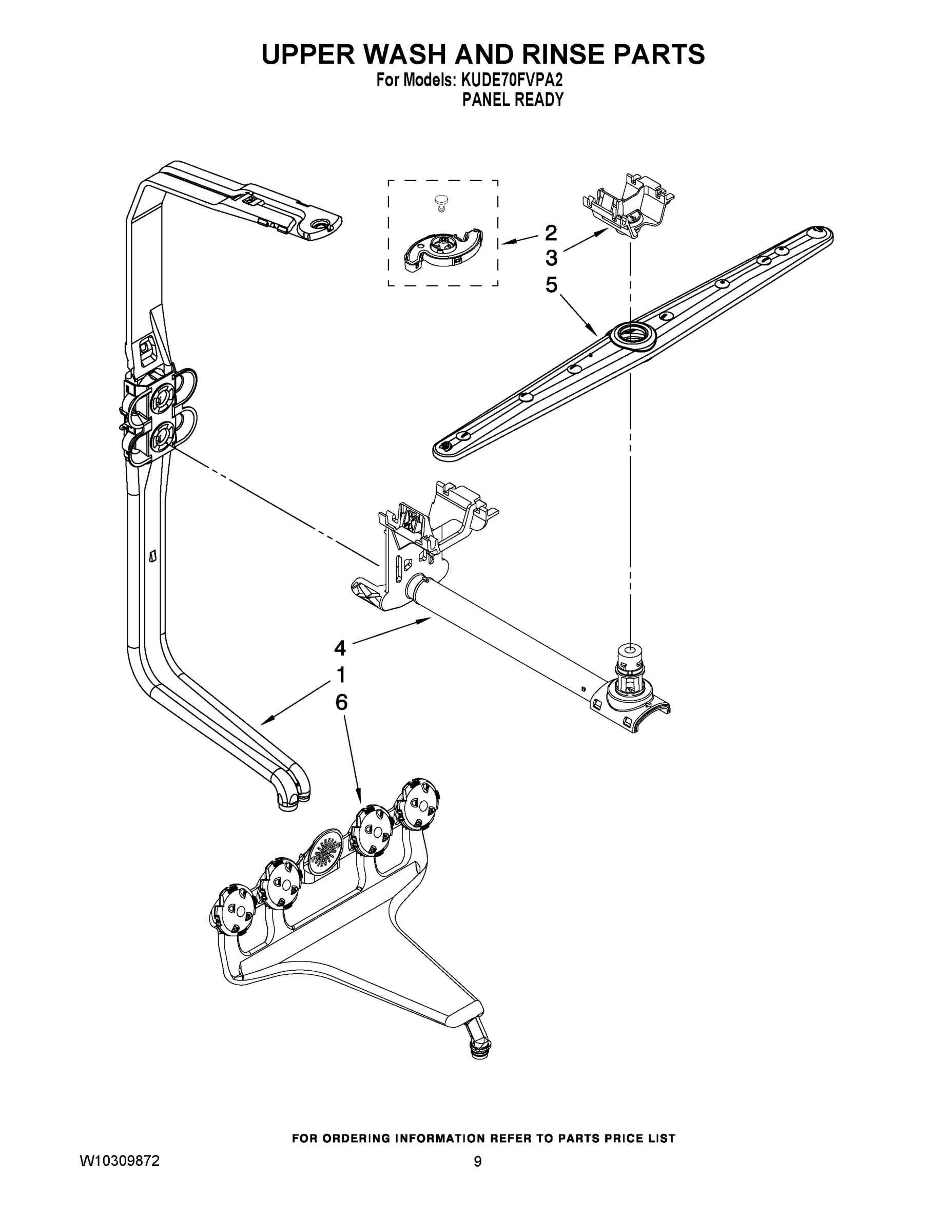 07 - UPPER WASH AND RINSE PARTS