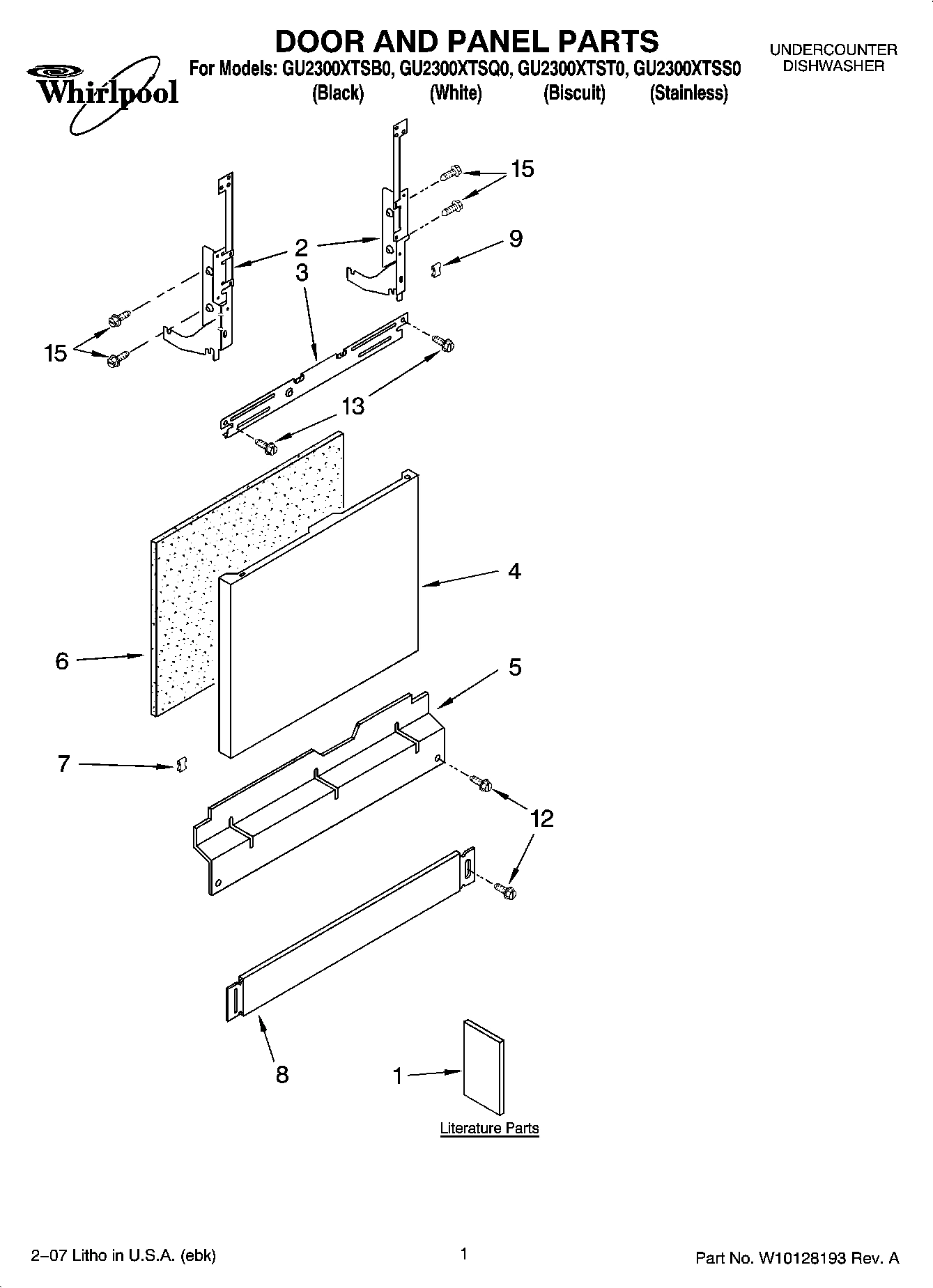 01 - DOOR AND PANEL PARTS