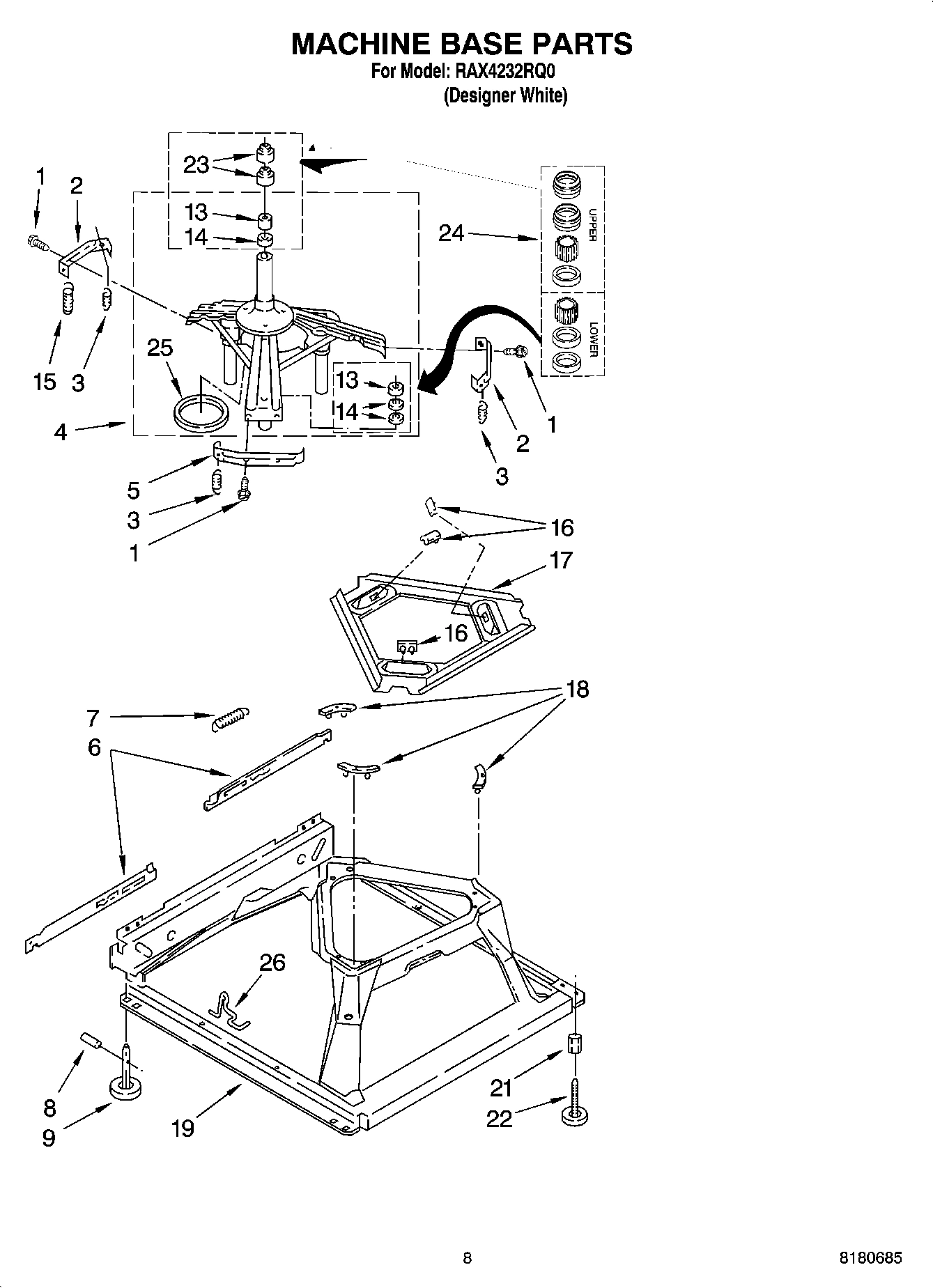 05 - MACHINE BASE PARTS