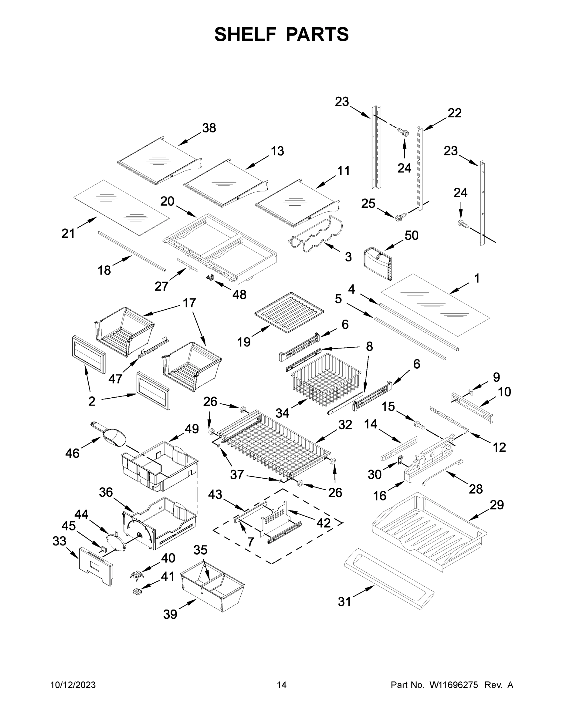 08 - SHELF PARTS