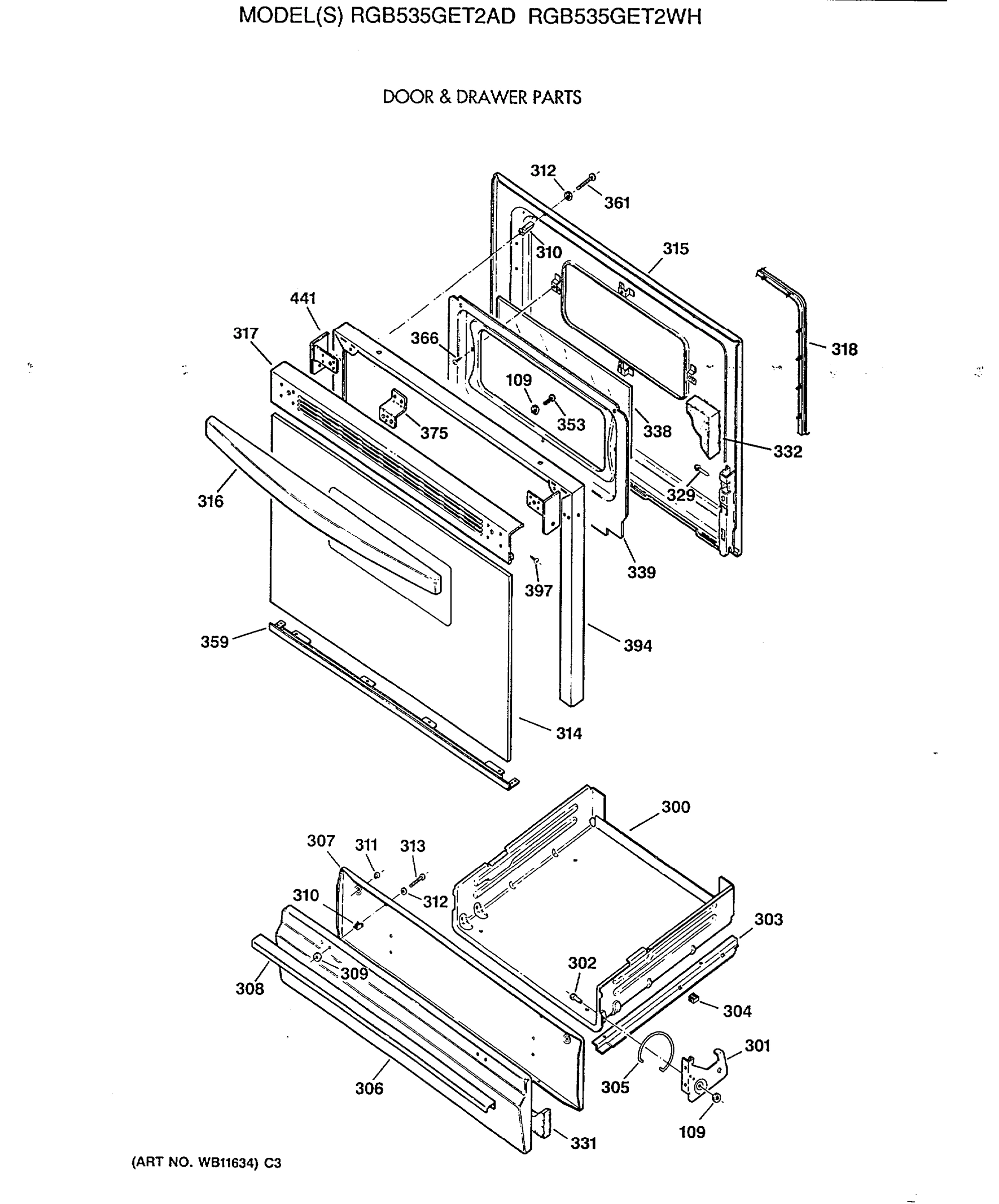 DOOR & DRAWER PARTS