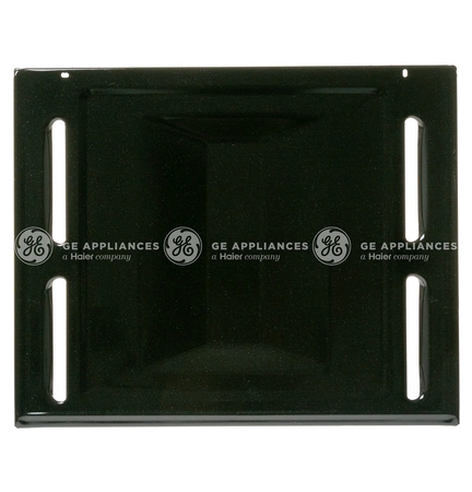 WB35X37967 GE Range Bottom and Deflector Asse