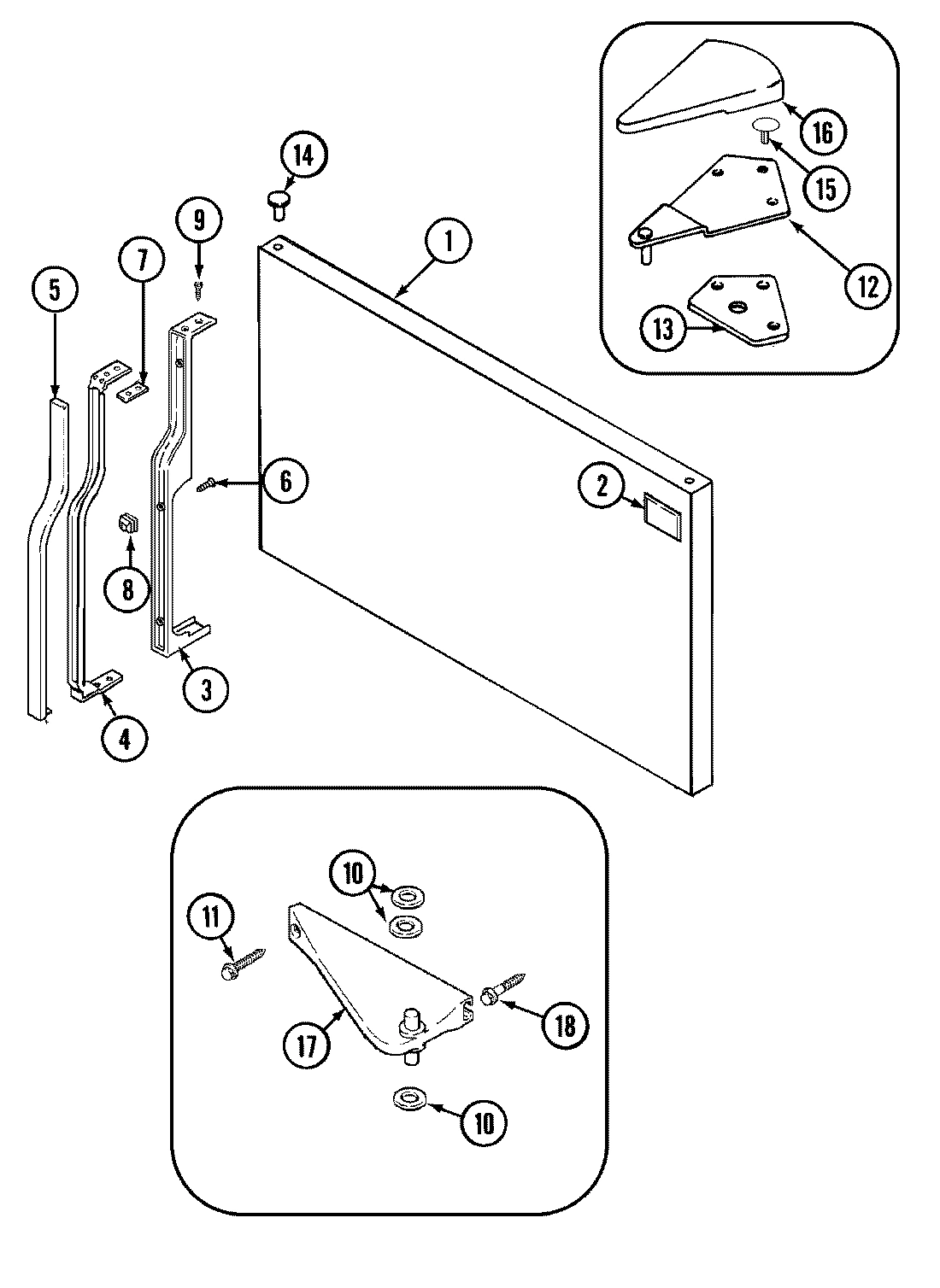 05 - FREEZER OUTER DOOR