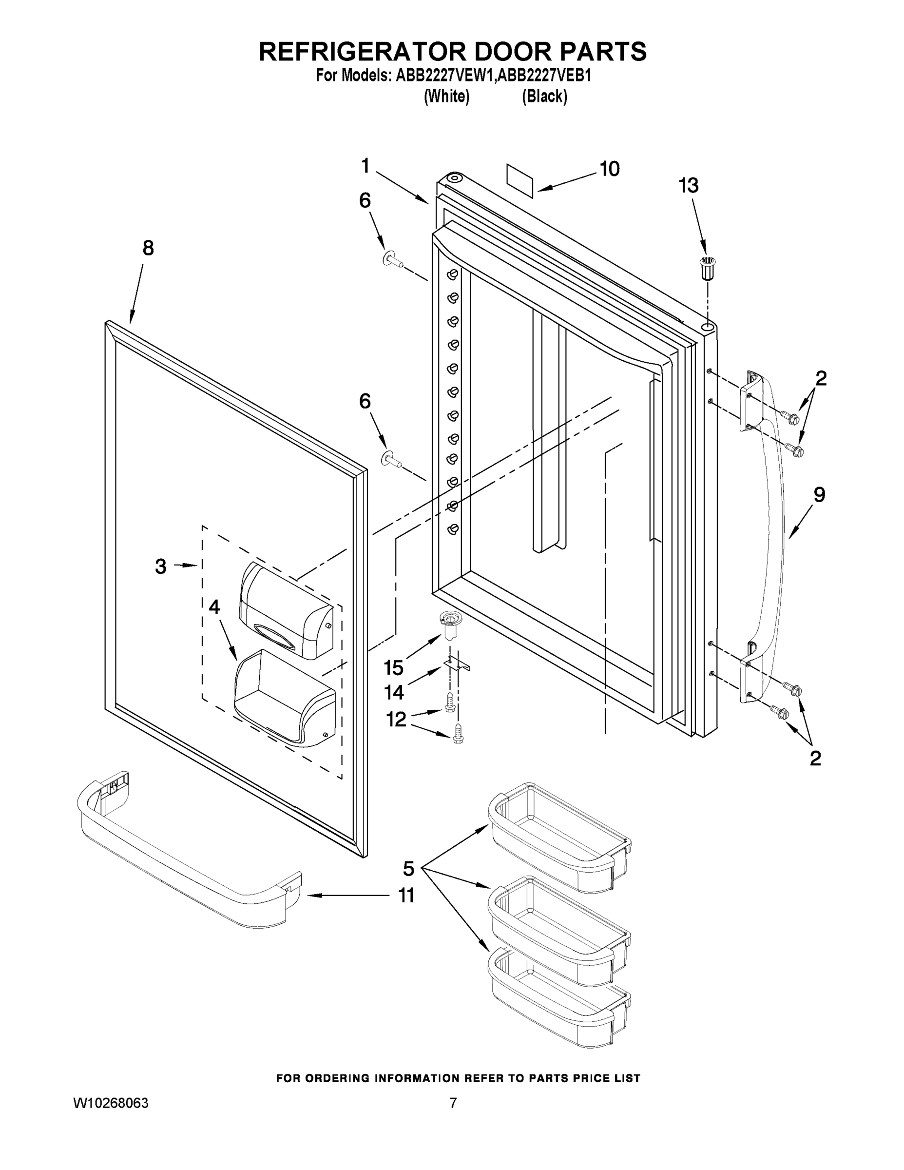 05 - REFRIGERATOR DOOR PARTS