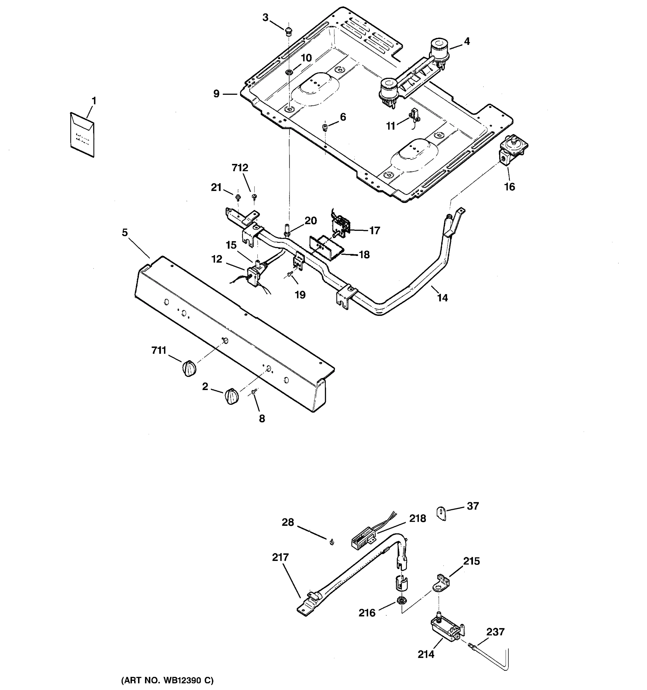GAS & BURNER PARTS